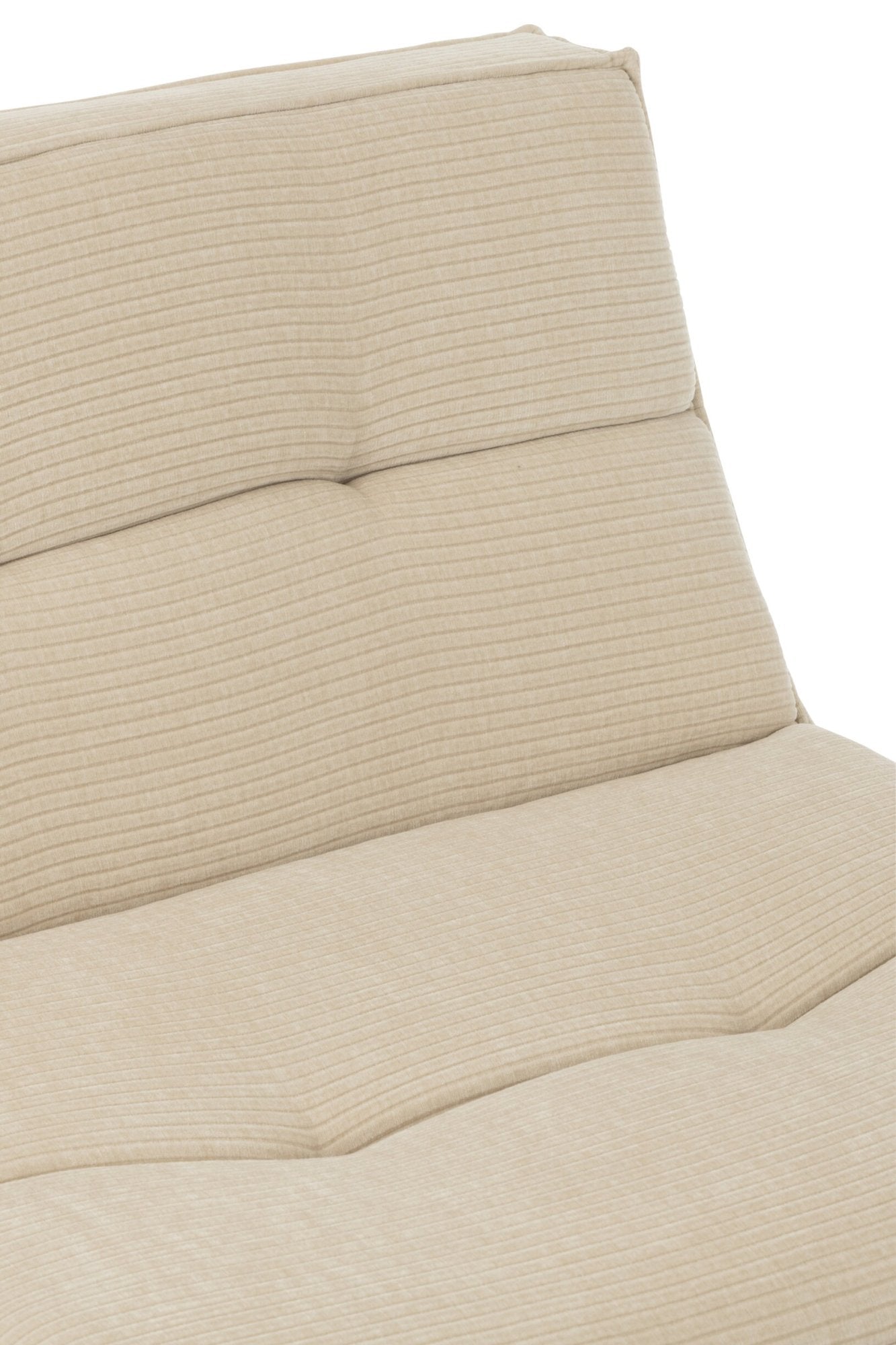 Sofa Grid Pappelholz/Schaumstoff Beige
