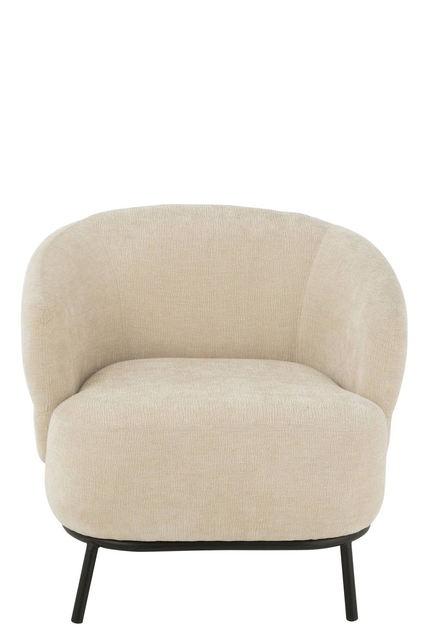 Lounge Chair Mars Pappelholz/Schaumstoff Beige