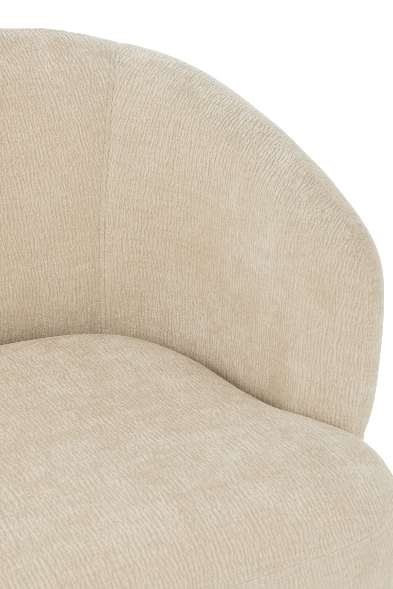 Lounge Chair Mars Poplar Wood/Foam Beige