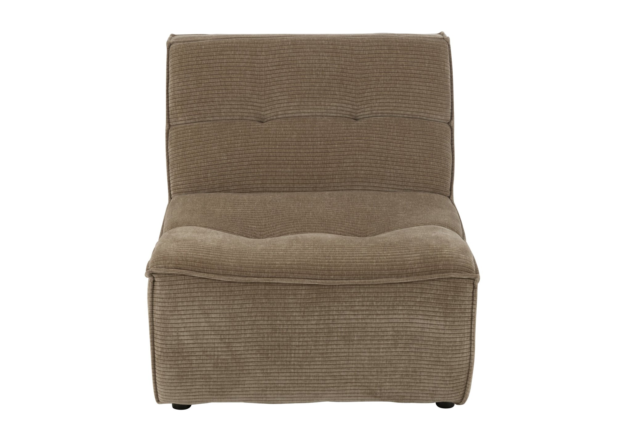Sofa Grid Pappelholz/Schaumstoff Dunkeltaupe