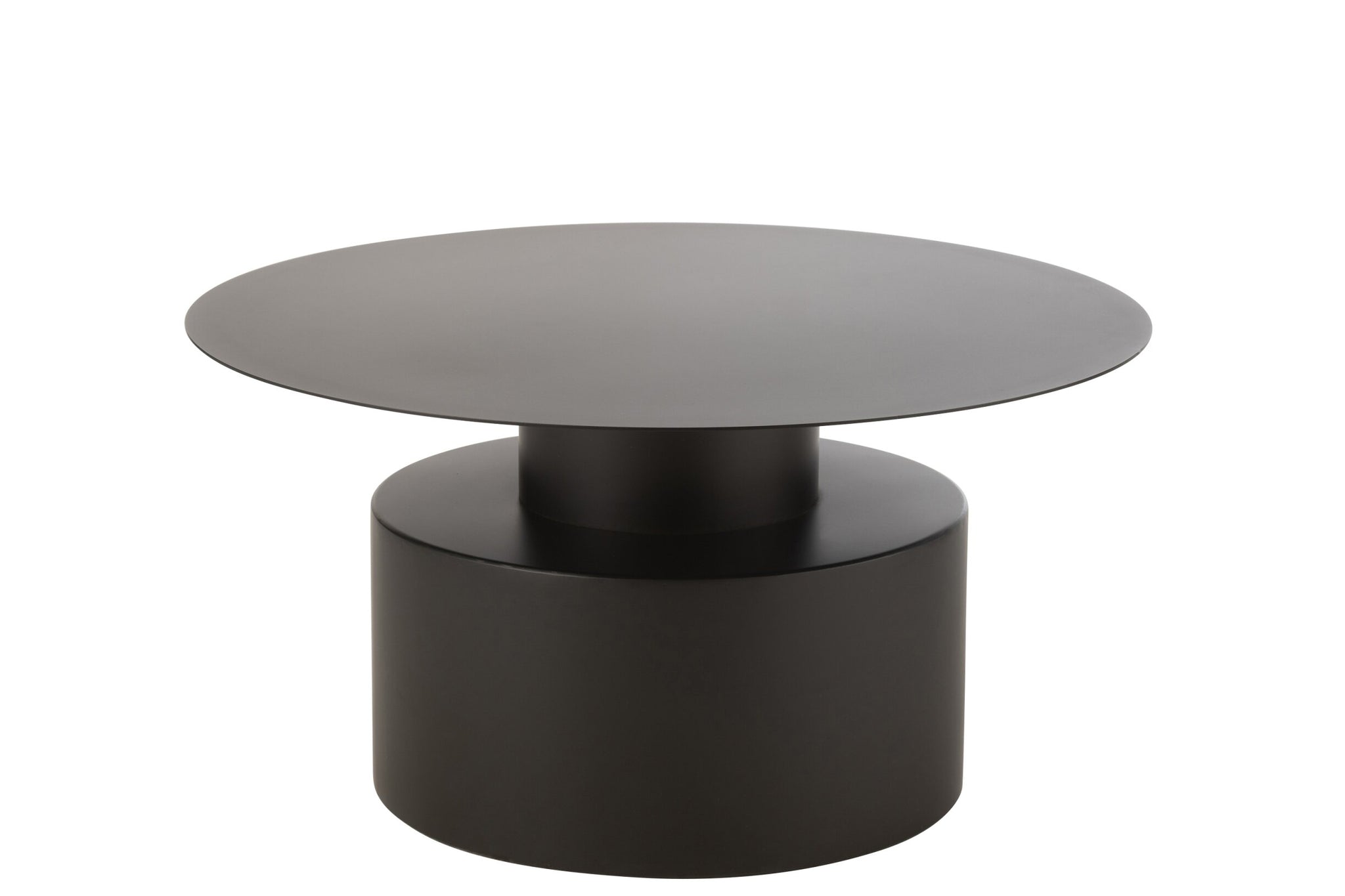 Couchtisch rund Metall schwarz