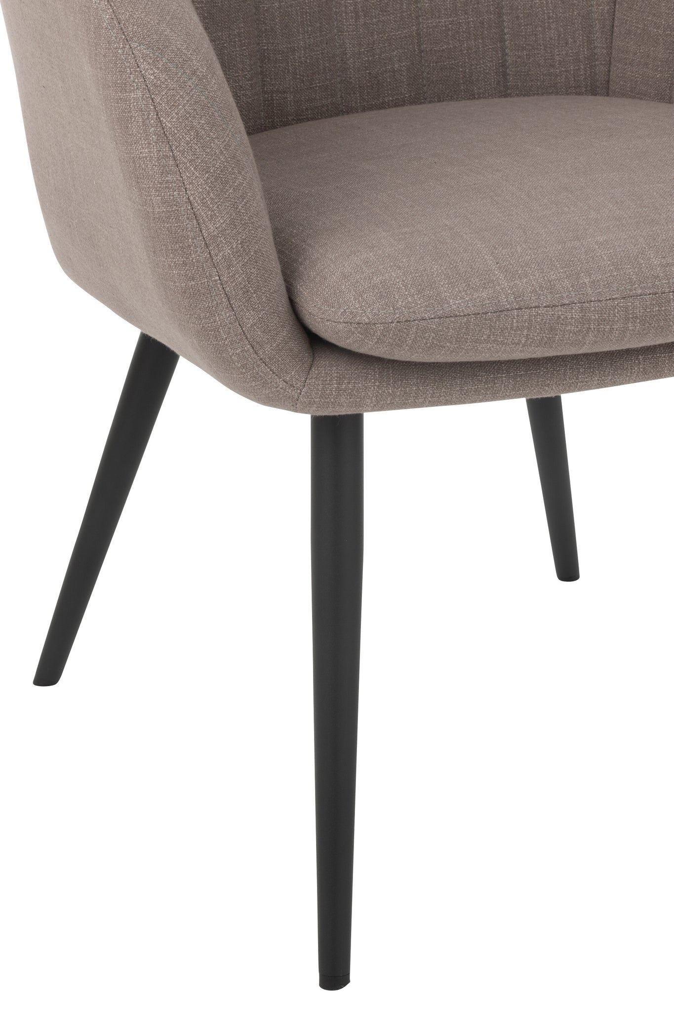 Stuhl Miles Stahl/Schaumstoff Taupe
