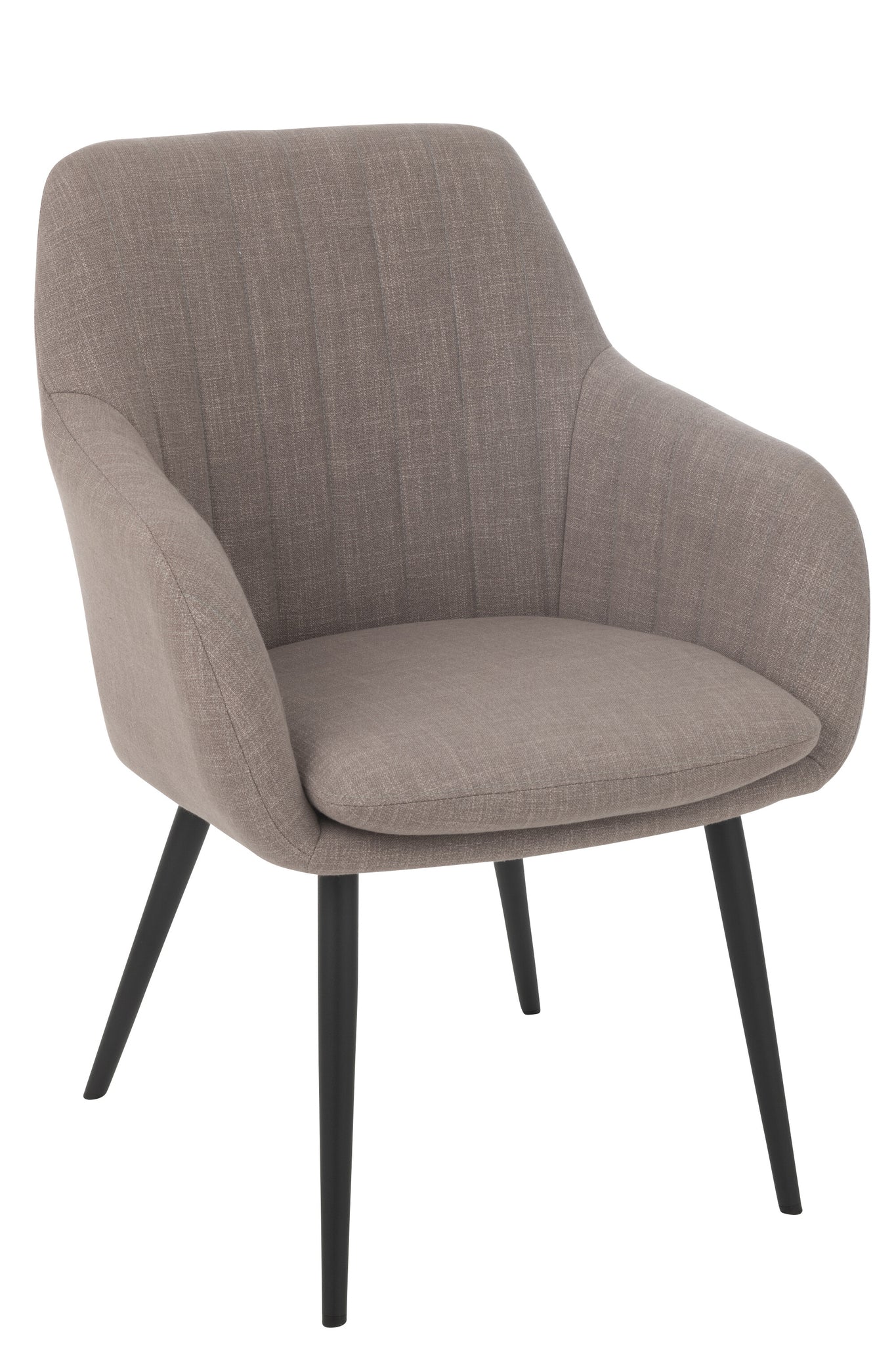 Stuhl Miles Stahl/Schaumstoff Taupe