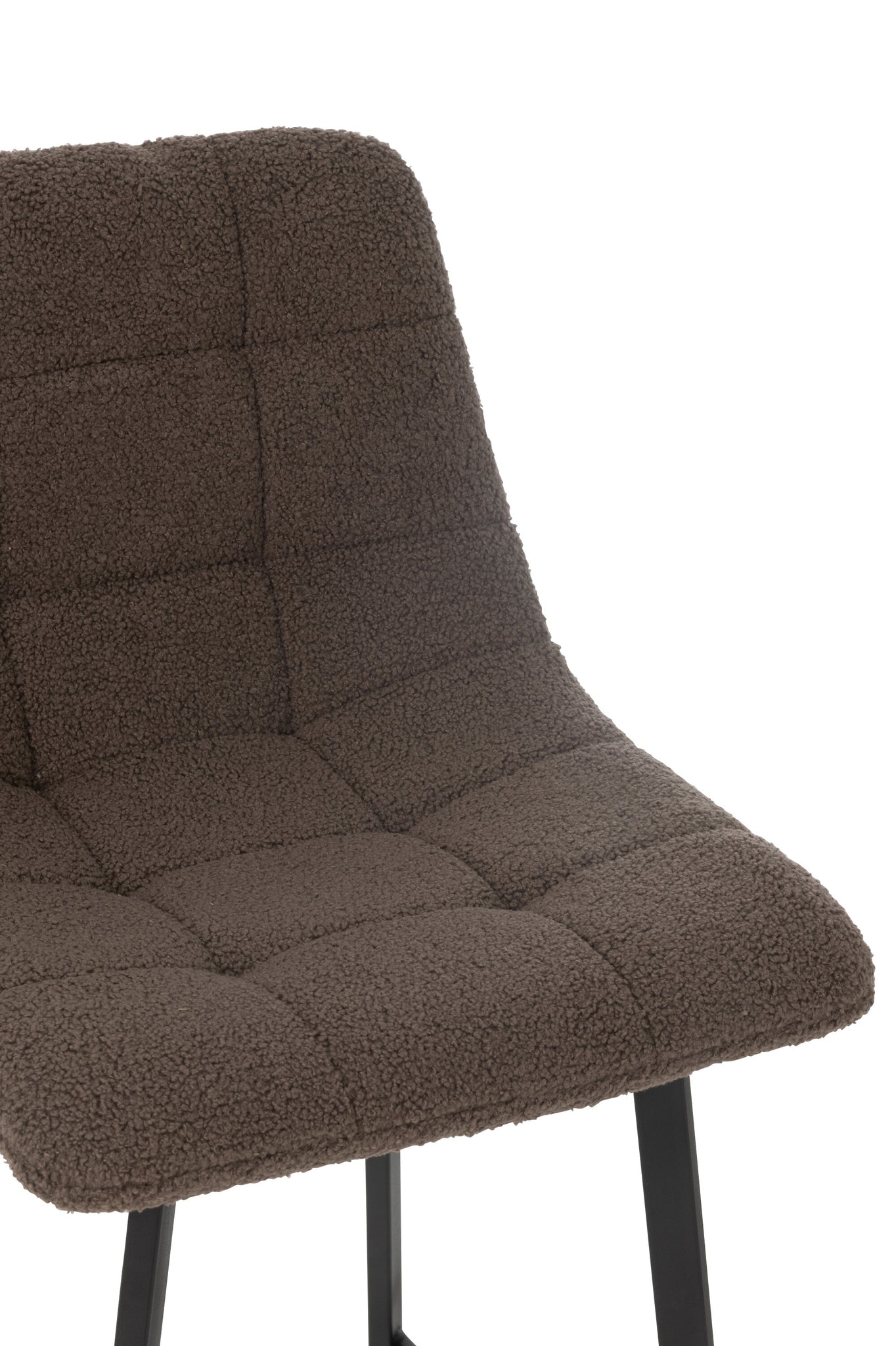 Bar Chair Kent Metal/Polyester Brown