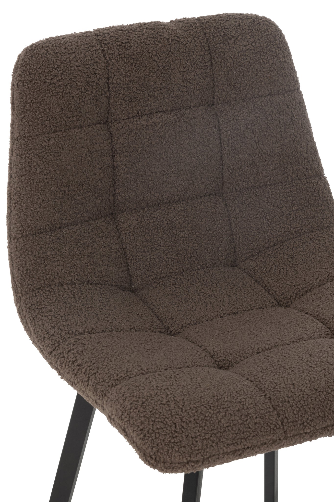 Bar Chair Kent Metal/Polyester Brown