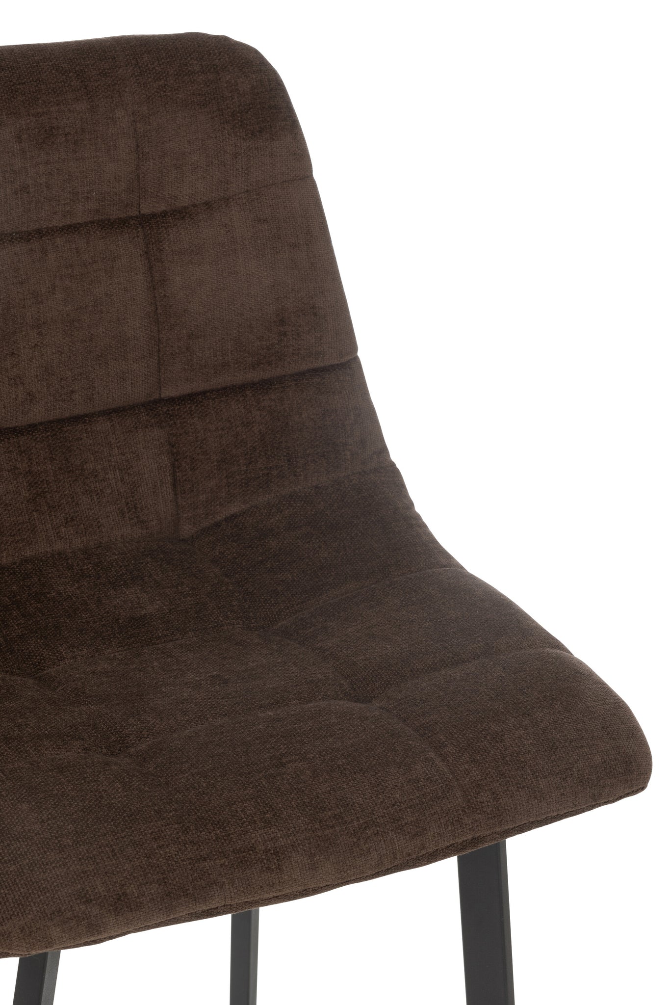 Bar Chair Kent Metal/Polyester Brown