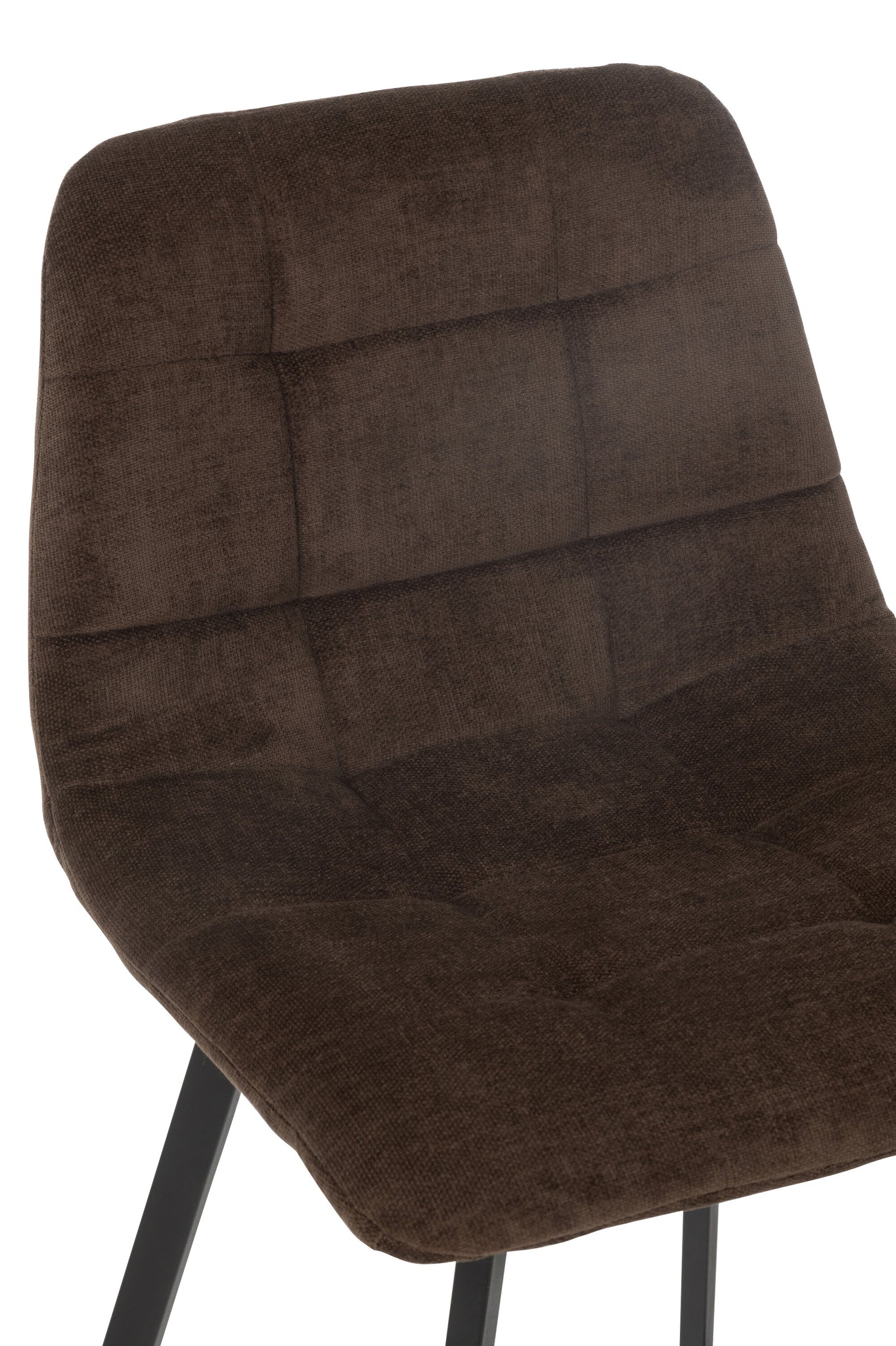 Bar Chair Kent Metal/Polyester Brown