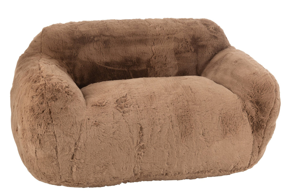 Sofa Cutie Polyester Taupe Groß