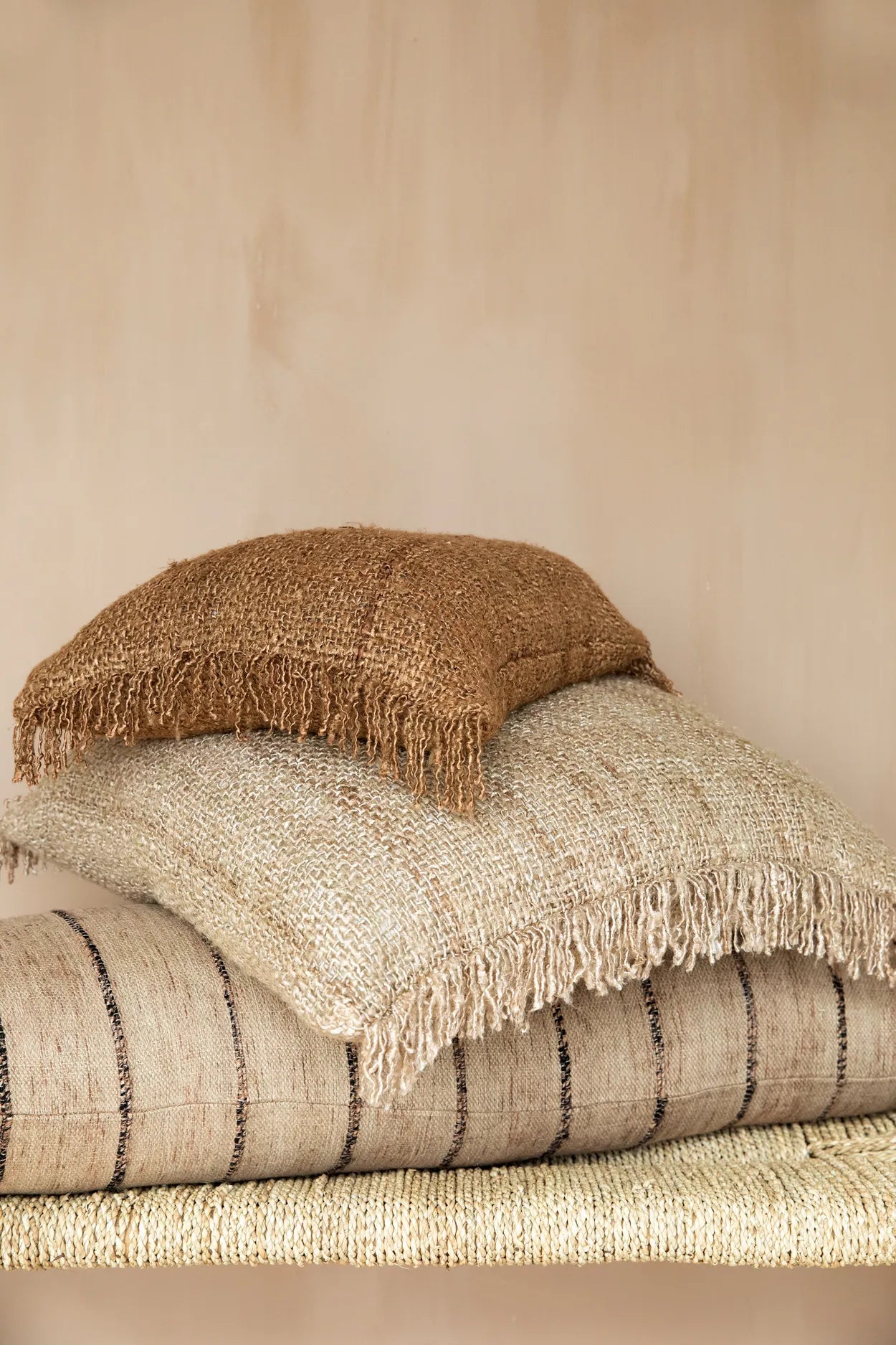 Kissenbezug „The Oh My Gee“ – Beige Schwarz – 35x100