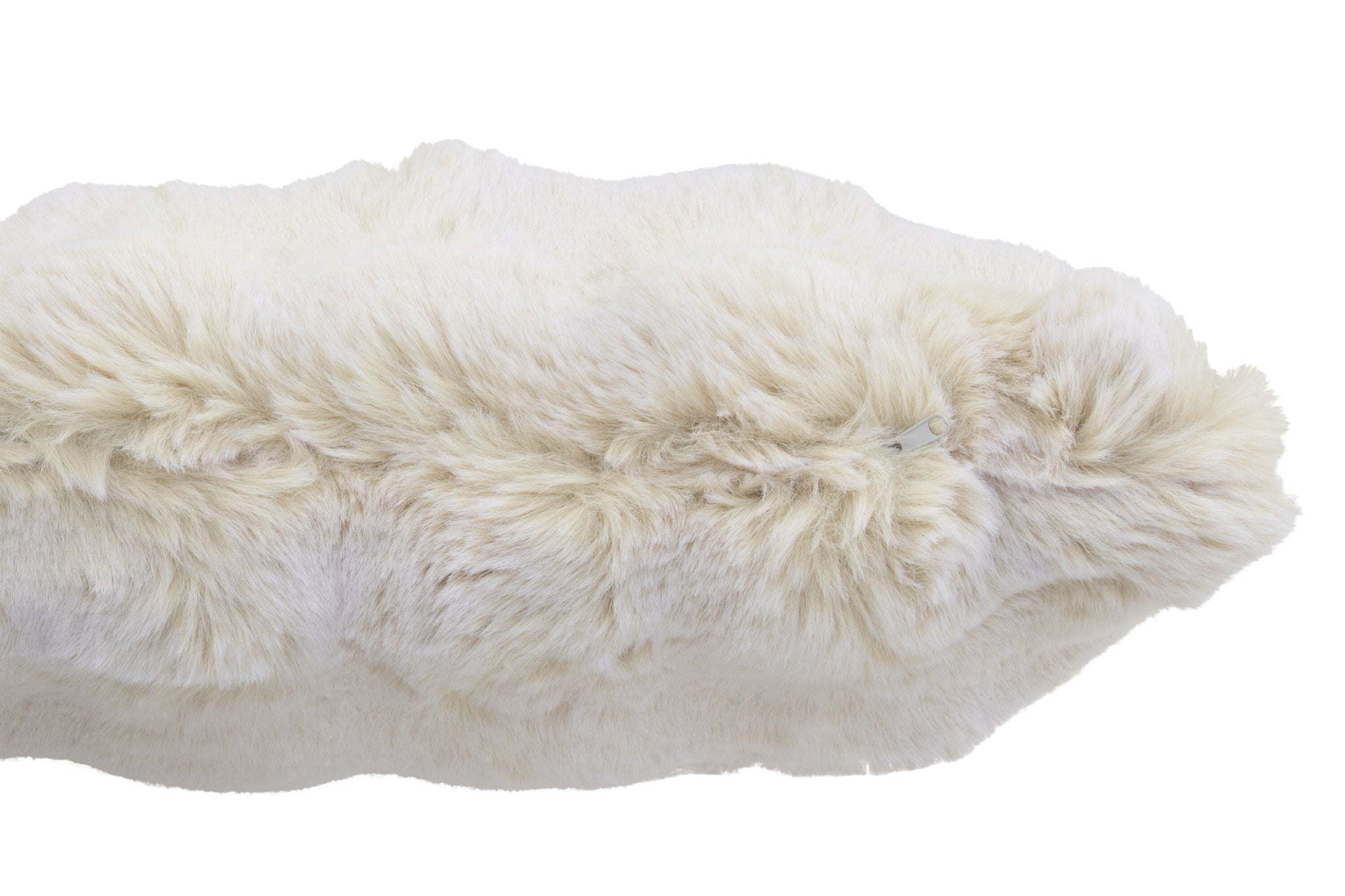 Cushion Wave Polyester Elfenbein