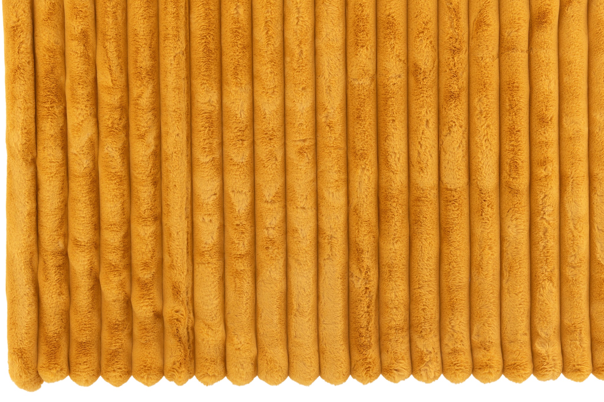 Plaid Large Corduroy Polyester Ochre