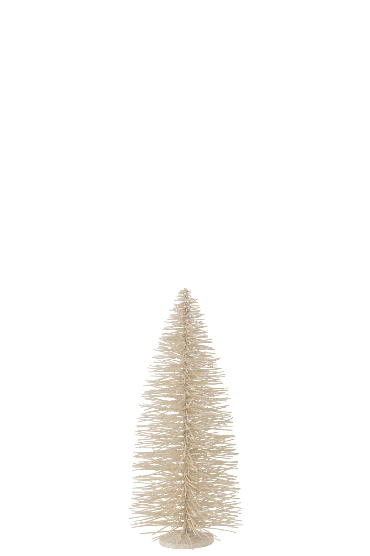 Decoratieve kerstboom glitter – wilgenhout, wit, 70 cm