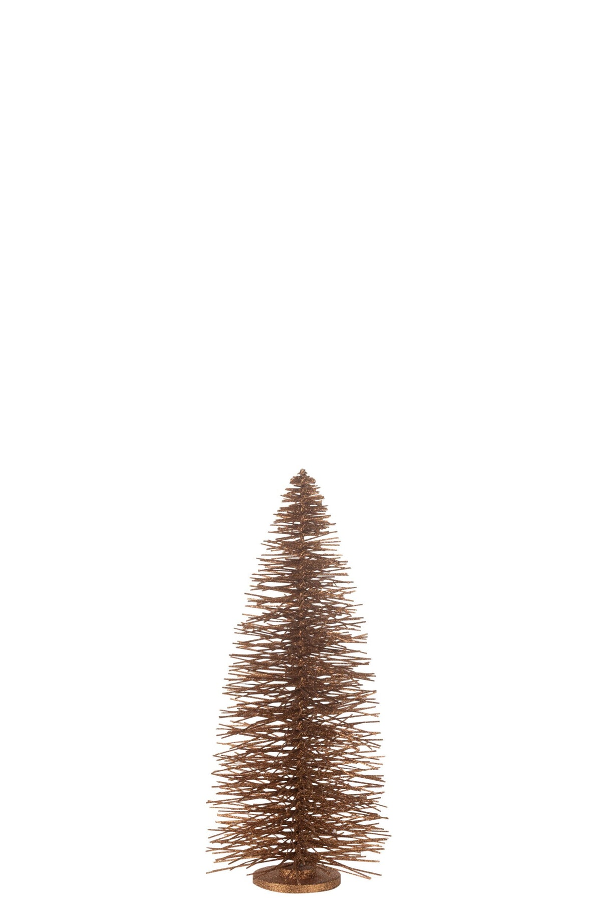 Decoratieve kerstboom glitter – wilgenhout, bruin, 70 cm