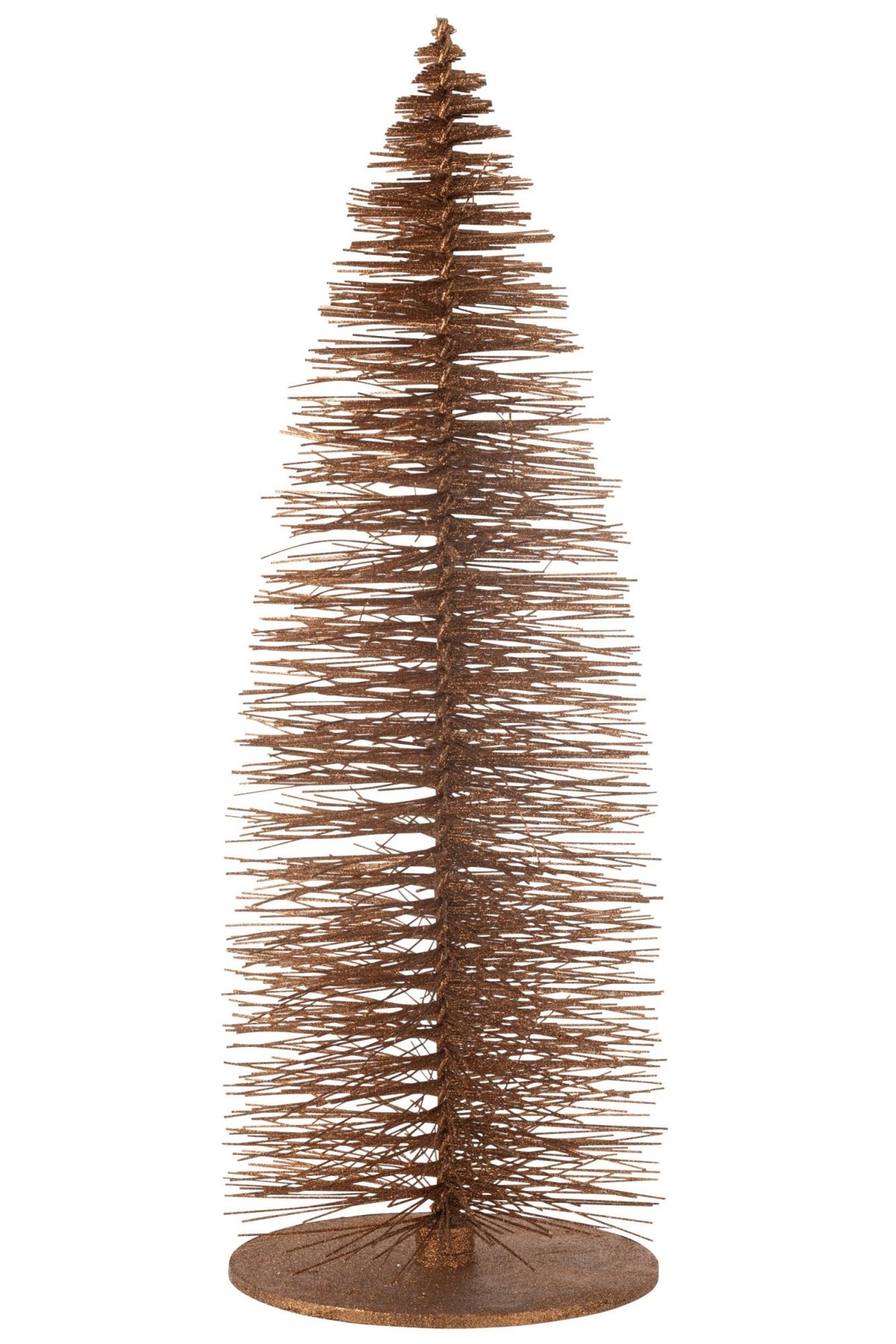 Decoratieve kerstboom glitter – wilgenhout, bruin, 140 cm