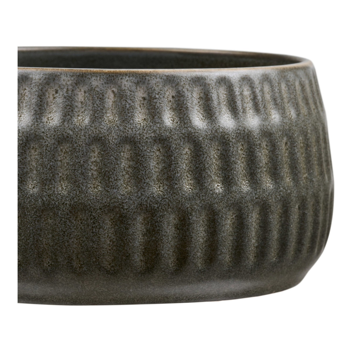 Amalia Schale - Schale, Keramik, moosgrau ø14x7,5 cm, 2er-Set
