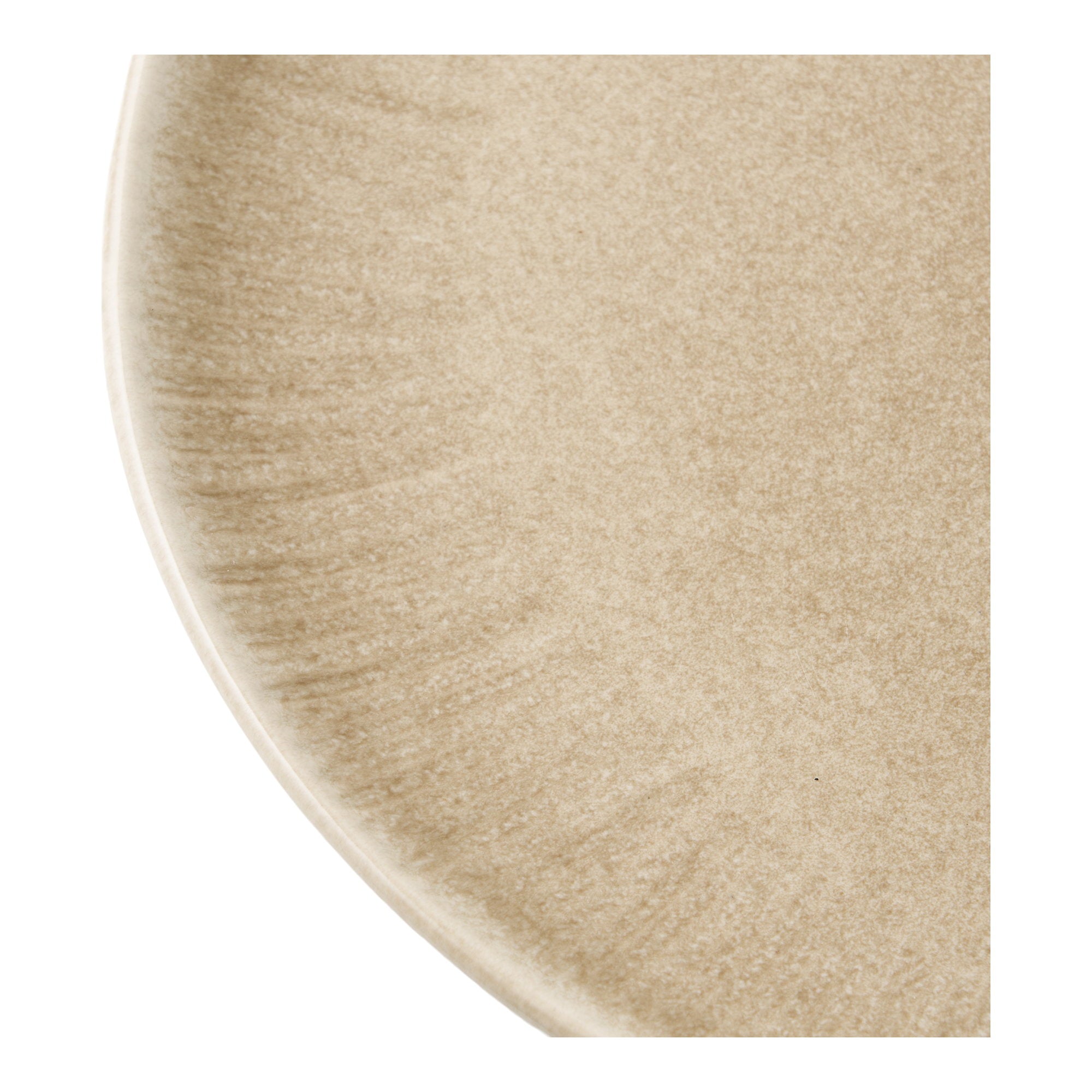 Viola Dinner Plate - Dinner plate, ceramic, beige ø27 cm, set of 4