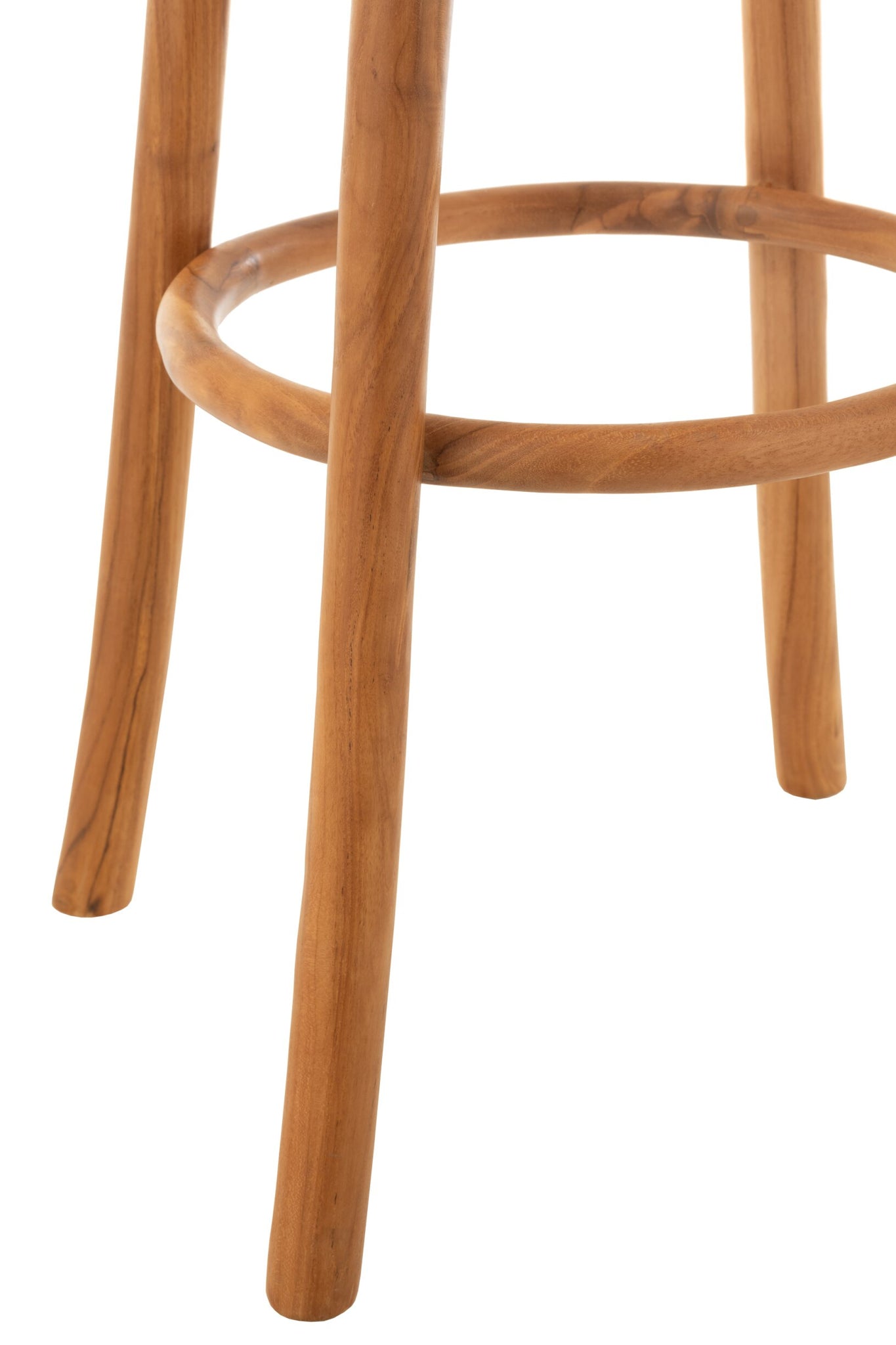 Barkruk van massief teakhout naturel 75 cm, Ali