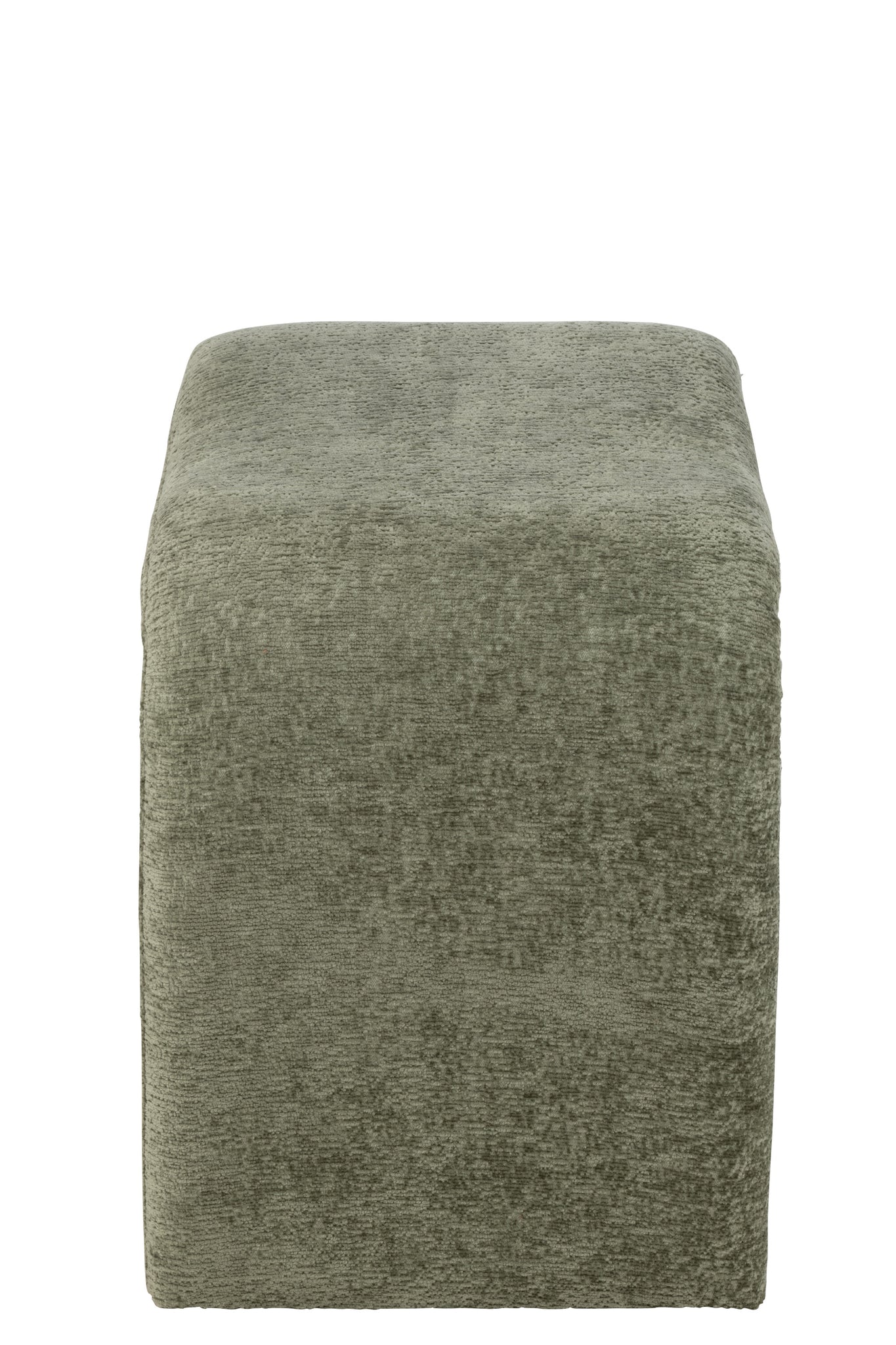 Stool N Shape Textile Mint Green