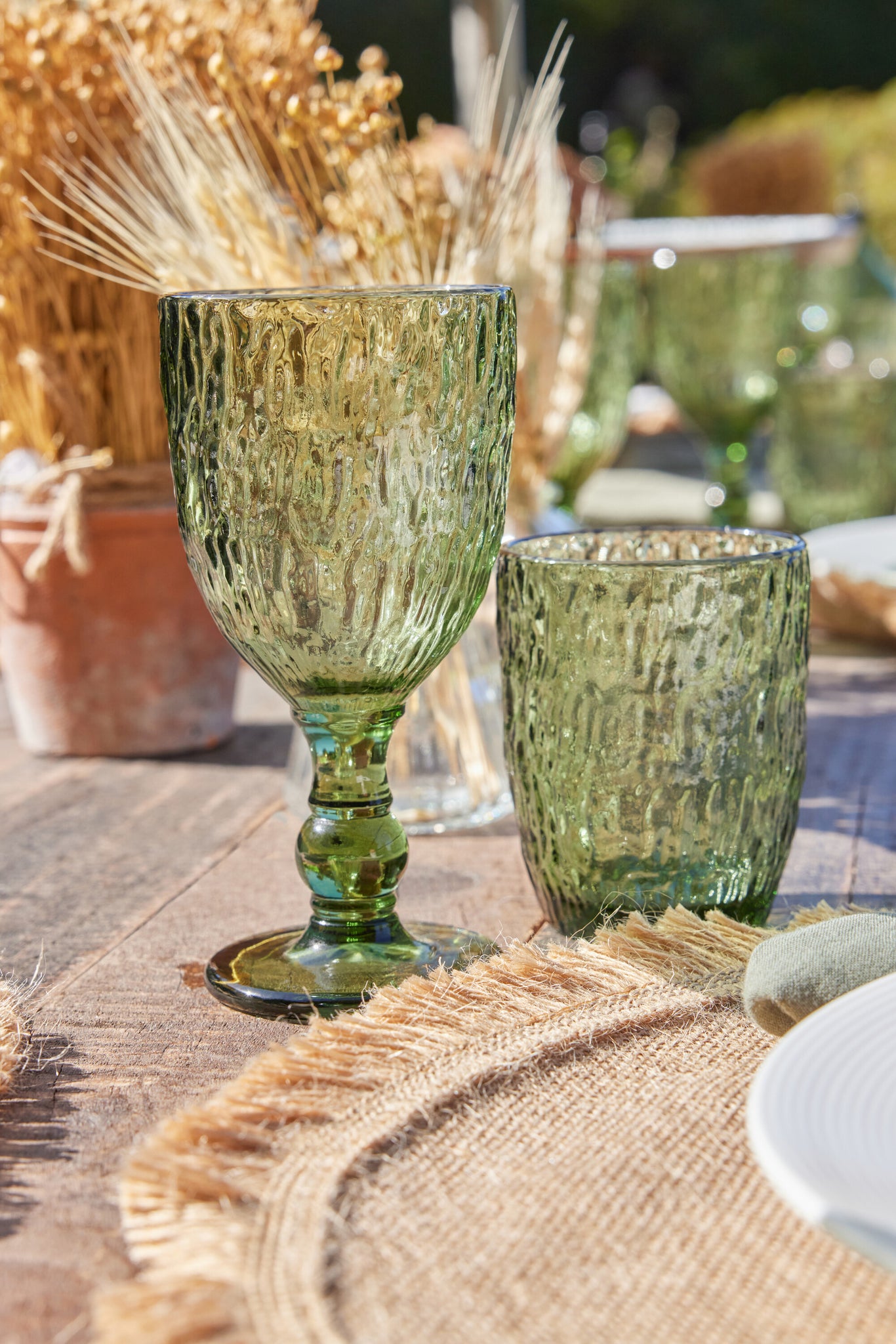 Wine Glass Vera Glass Green