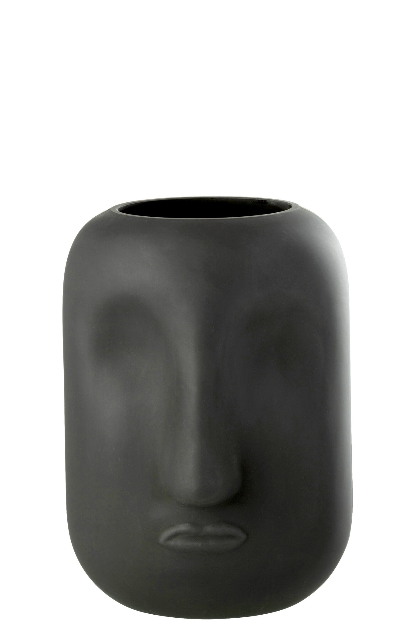 Vase Noe Glas Schwarz Groß – Living and Goods