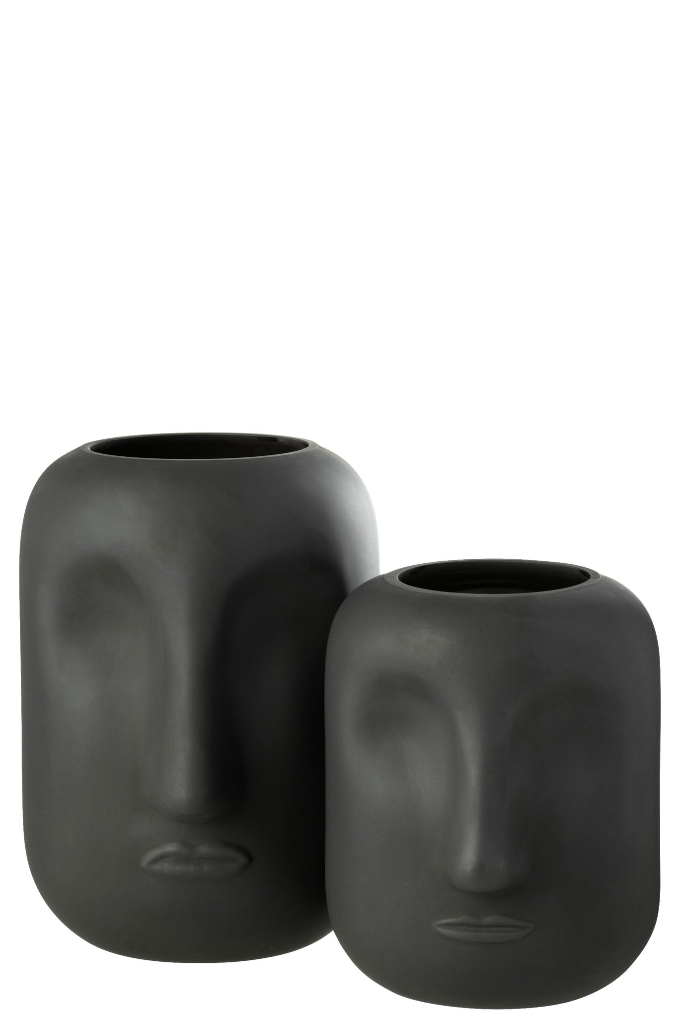 Vase Noe Glass Black Large