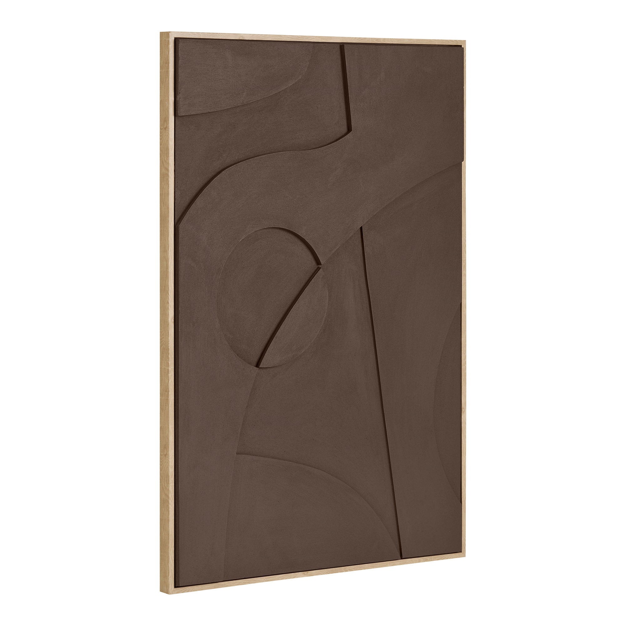 Isabella Relief Wanddekoration - Relief-Wanddekoration, braun, Nr.2 60x90 cm