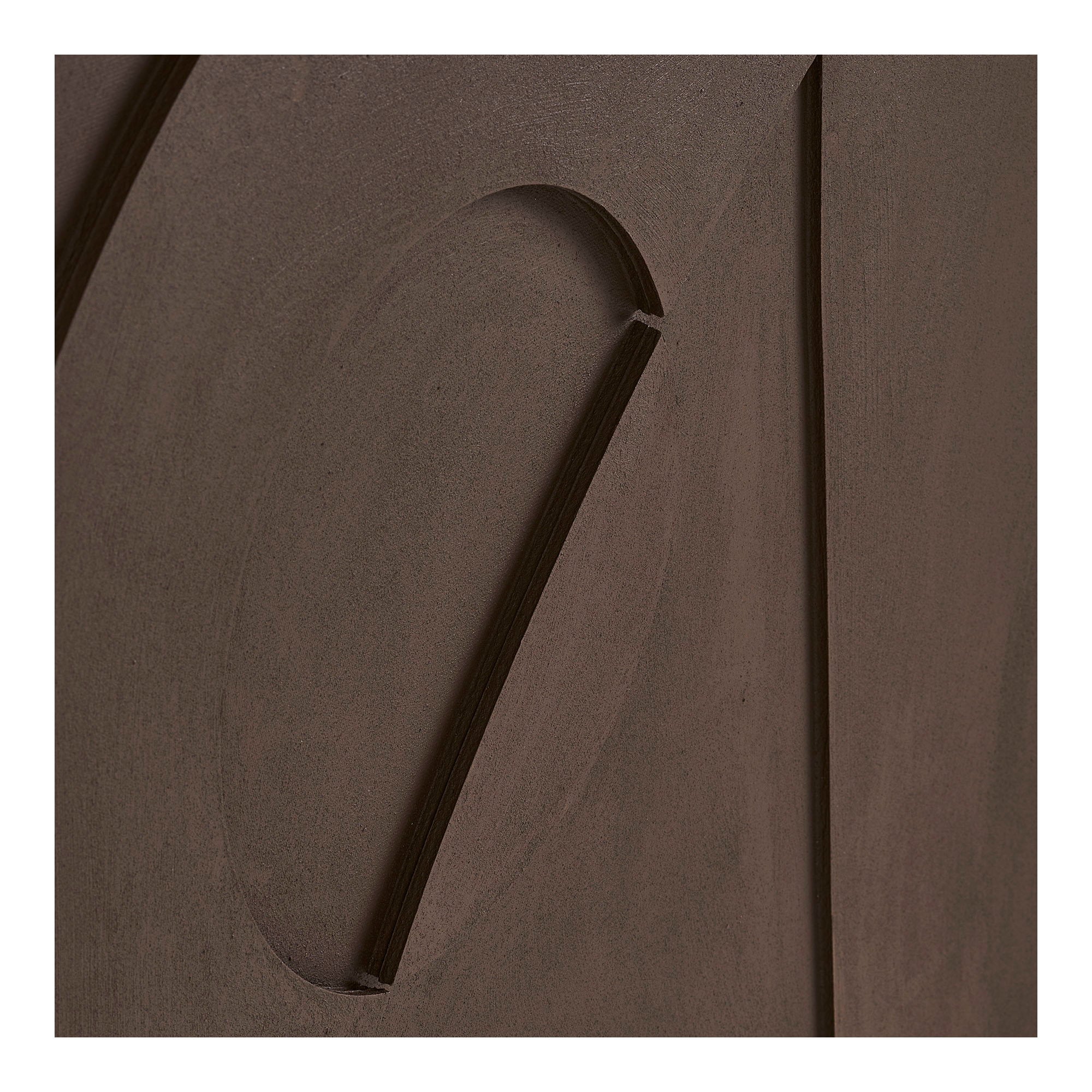 Isabella Relief Wanddekoration - Relief-Wanddekoration, braun, Nr.2 60x90 cm