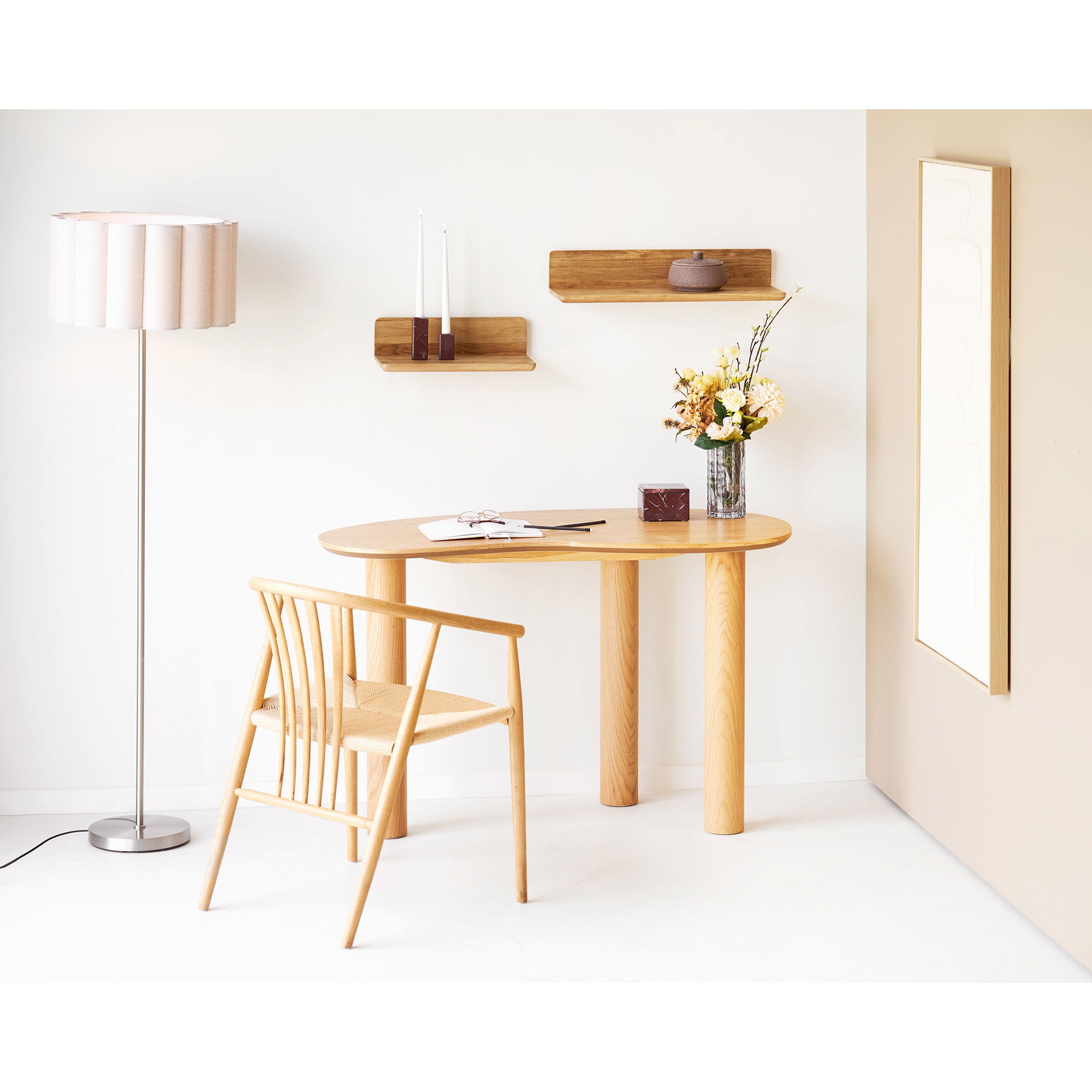 Victoria Relief Wanddekoration - Relief-Wanddekoration, beige, Nr. 1 60x120 cm