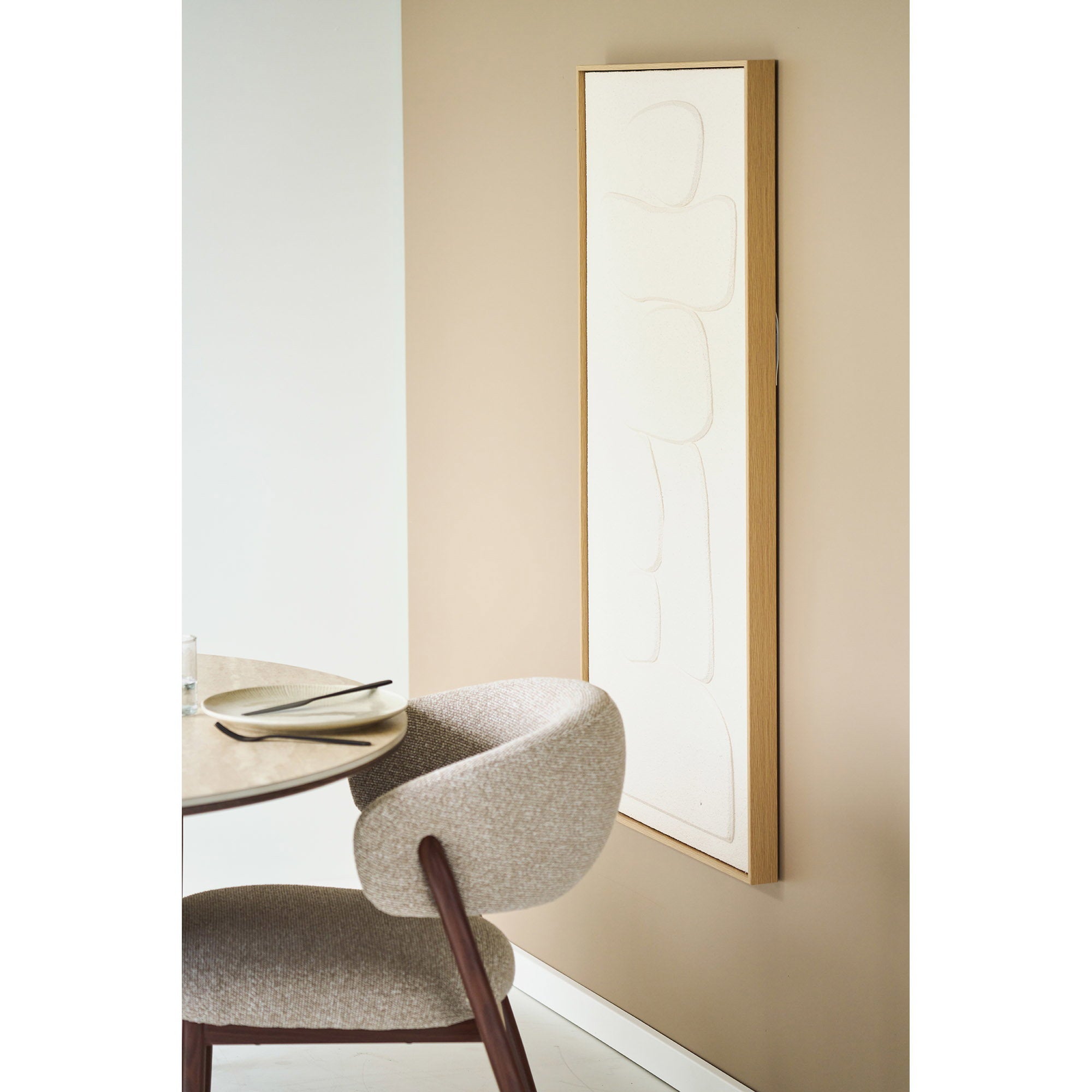 Victoria Relief Wanddekoration - Relief Wanddekoration, beige, Nr.2 60x120 cm