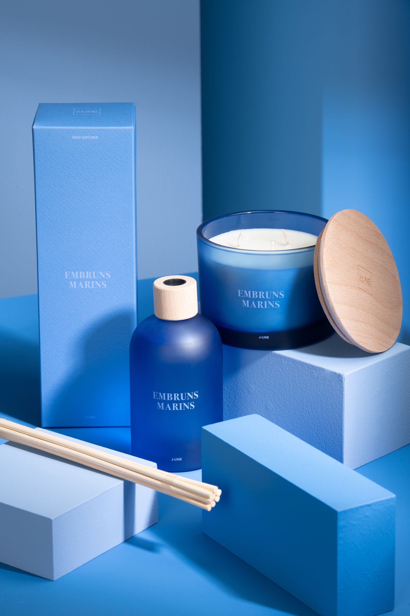 Scented Candle Accords Essentiels Embruns Marins-28H
