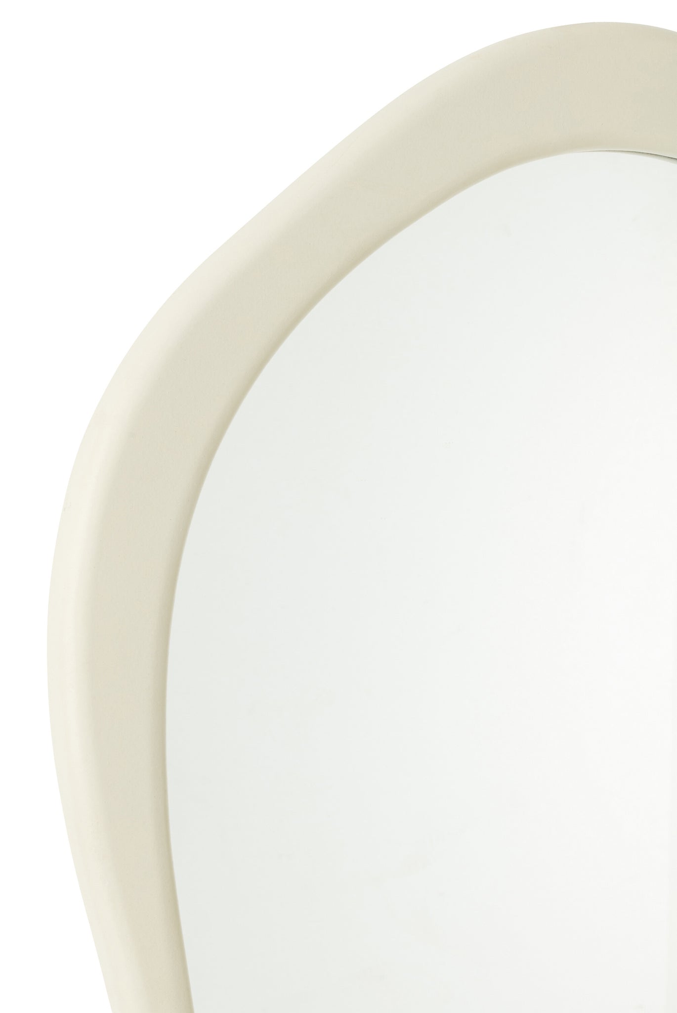 Wall Mirror Moderna Mdf/Mirror White Large