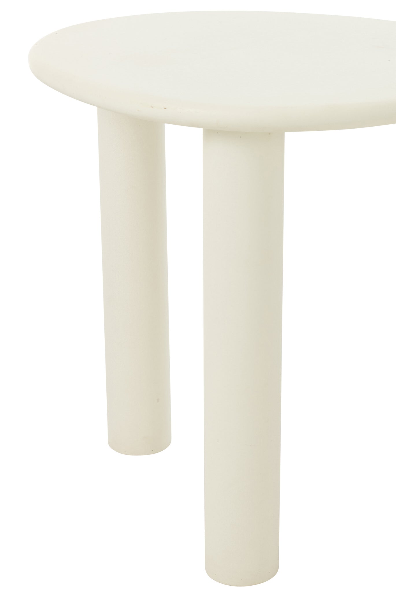 Beistelltisch Bali MDF/PVC Weiß Klein