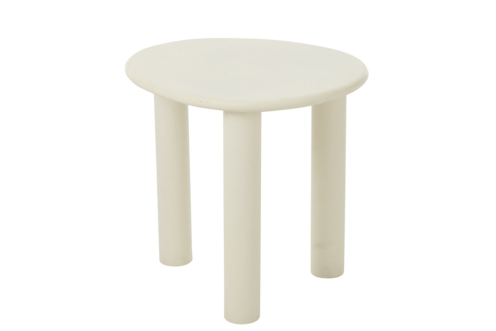 Side Table Bali Mdf/Pvc White Small