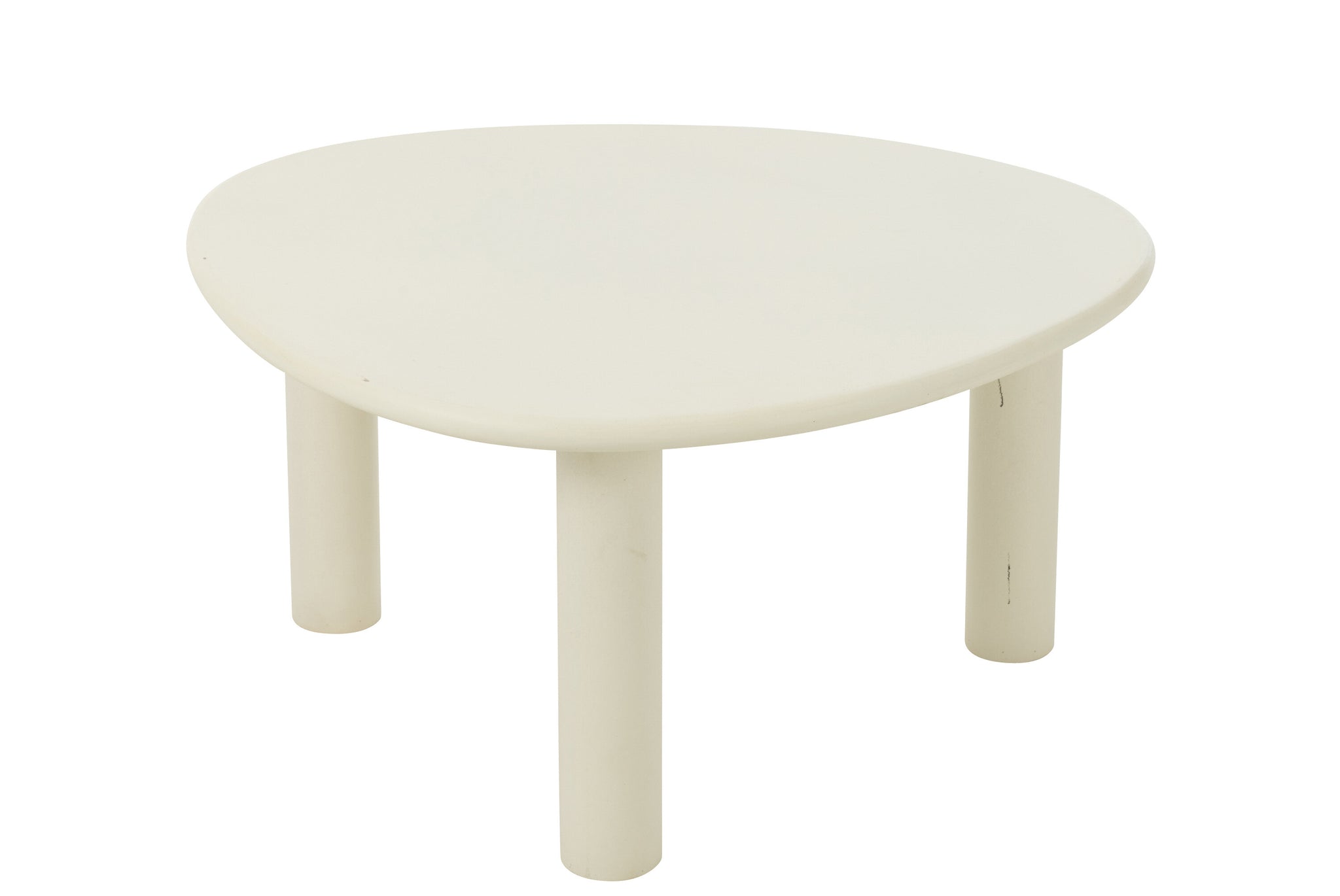Side Table Bali Mdf/Pvc White Medium