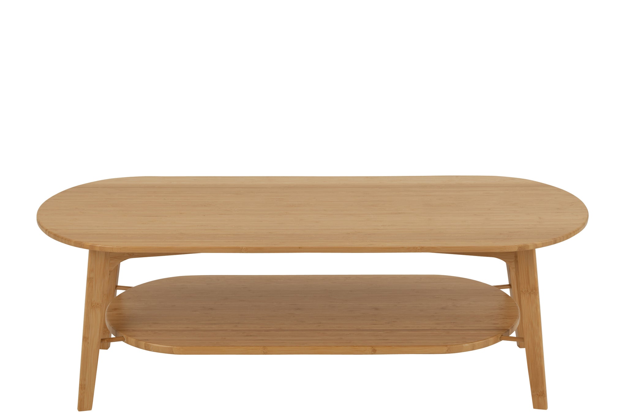 Coffee Table Square Bamboo Natural