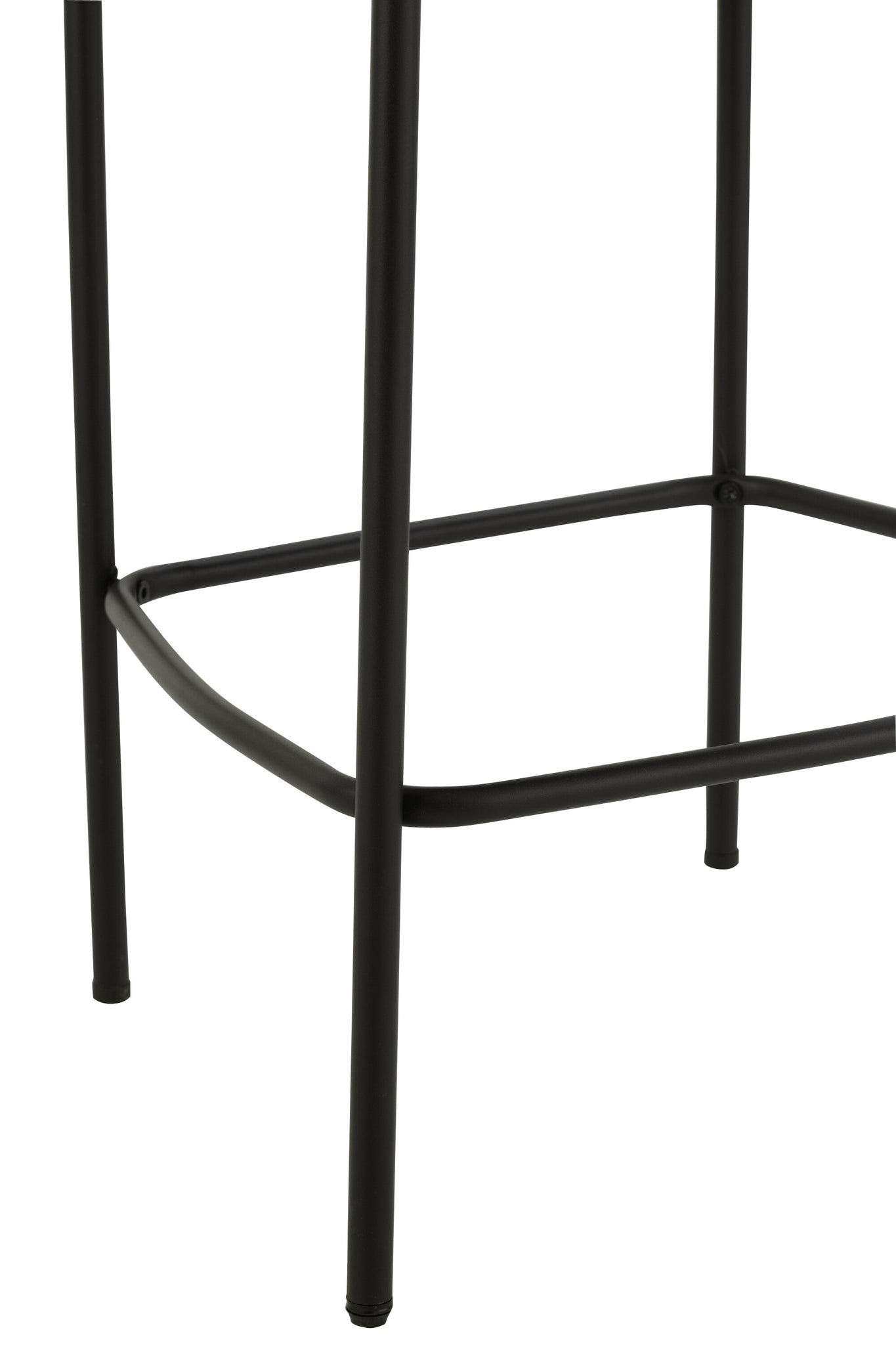 Bar Chair Boucle Plywood/Polyester White/Black