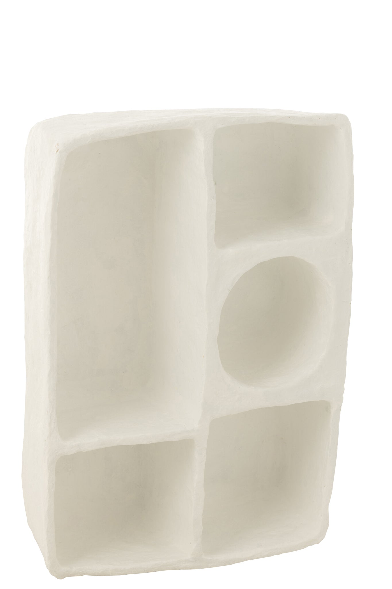 Wall Rack Flint Papier-mâché White Large