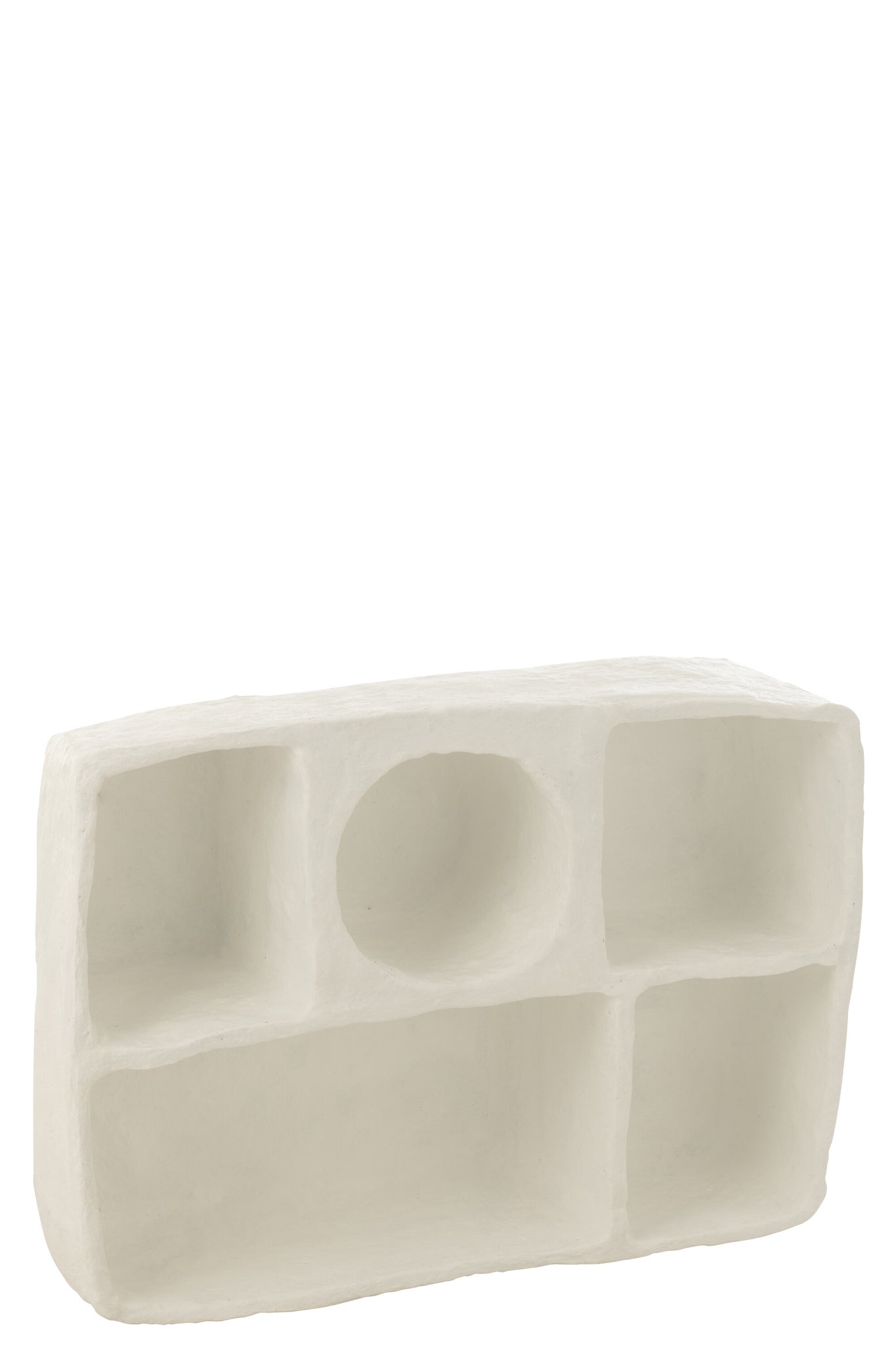 Wall Rack Flint Papier-mâché White Large