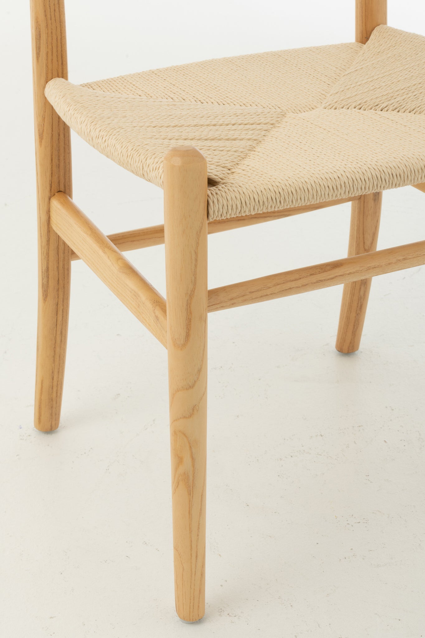 Chair Toon Beech Wood/Rope Natural