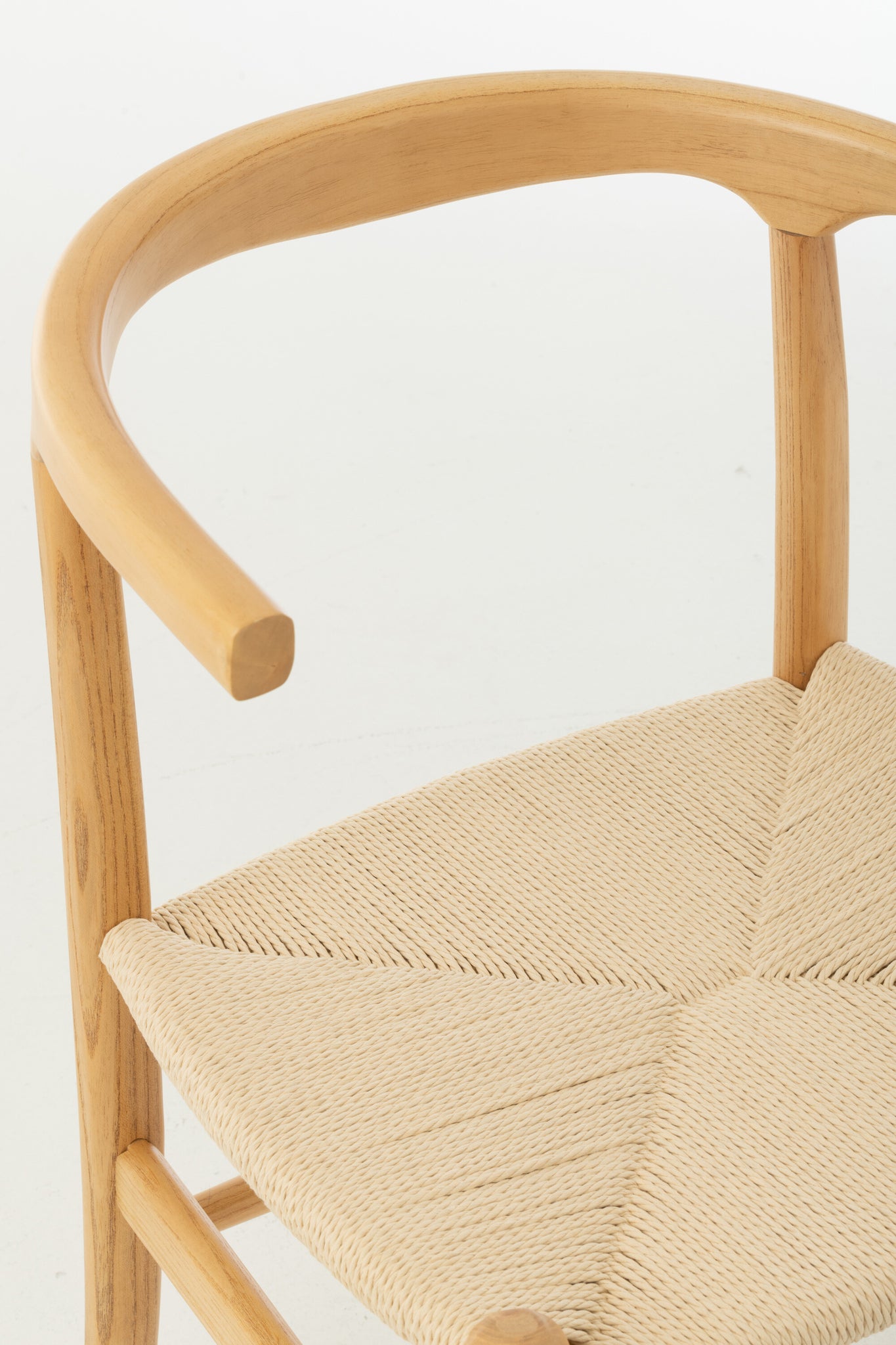 Chair Toon Beech Wood/Rope Natural