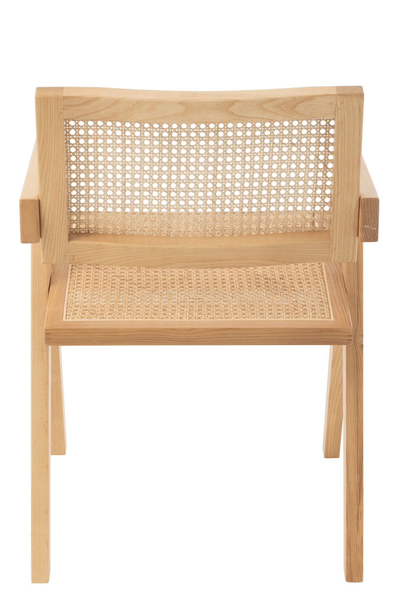 Stuhlgestell Eschenholz/Rattan Natur