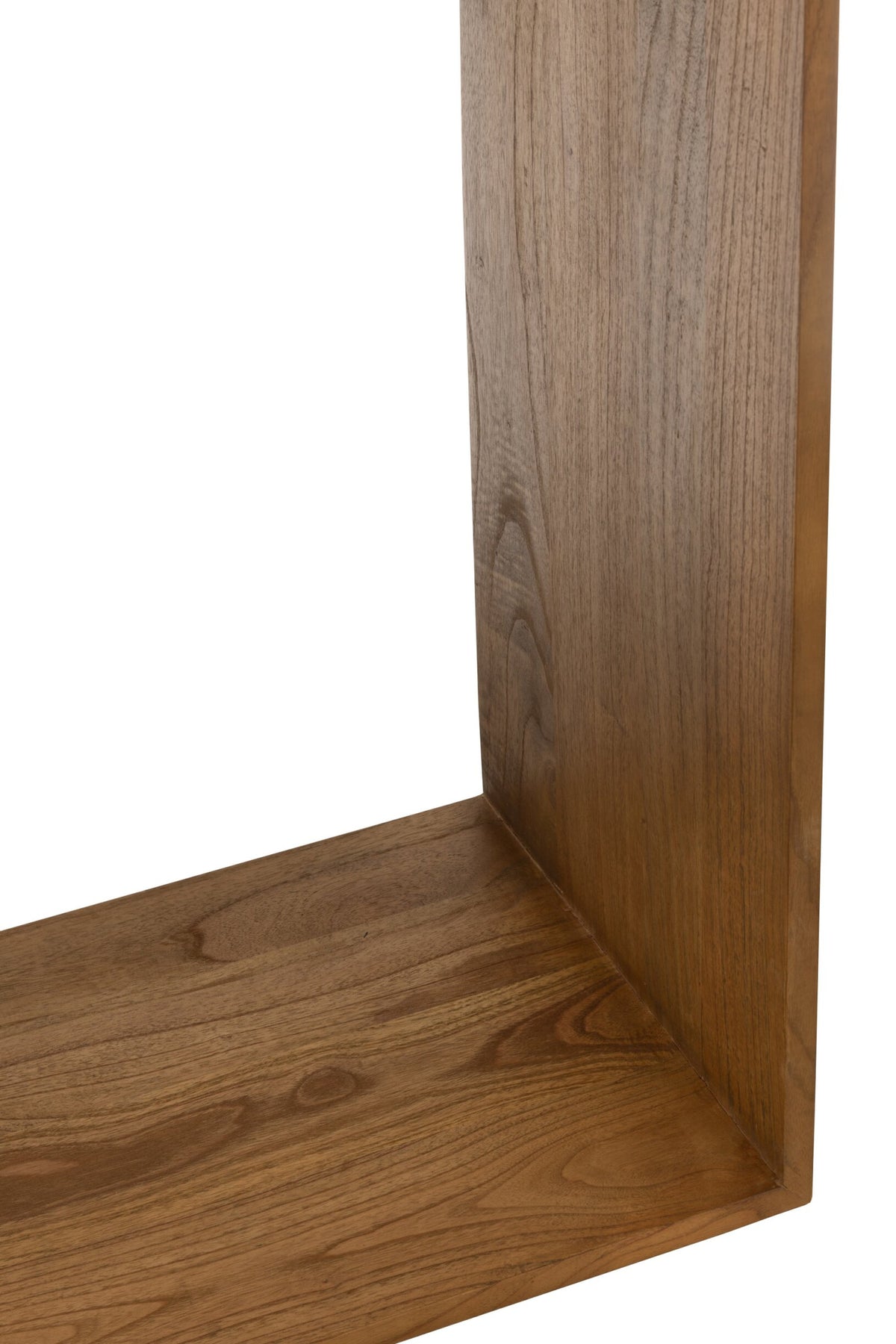 Wandregal Würfel Holz Braun