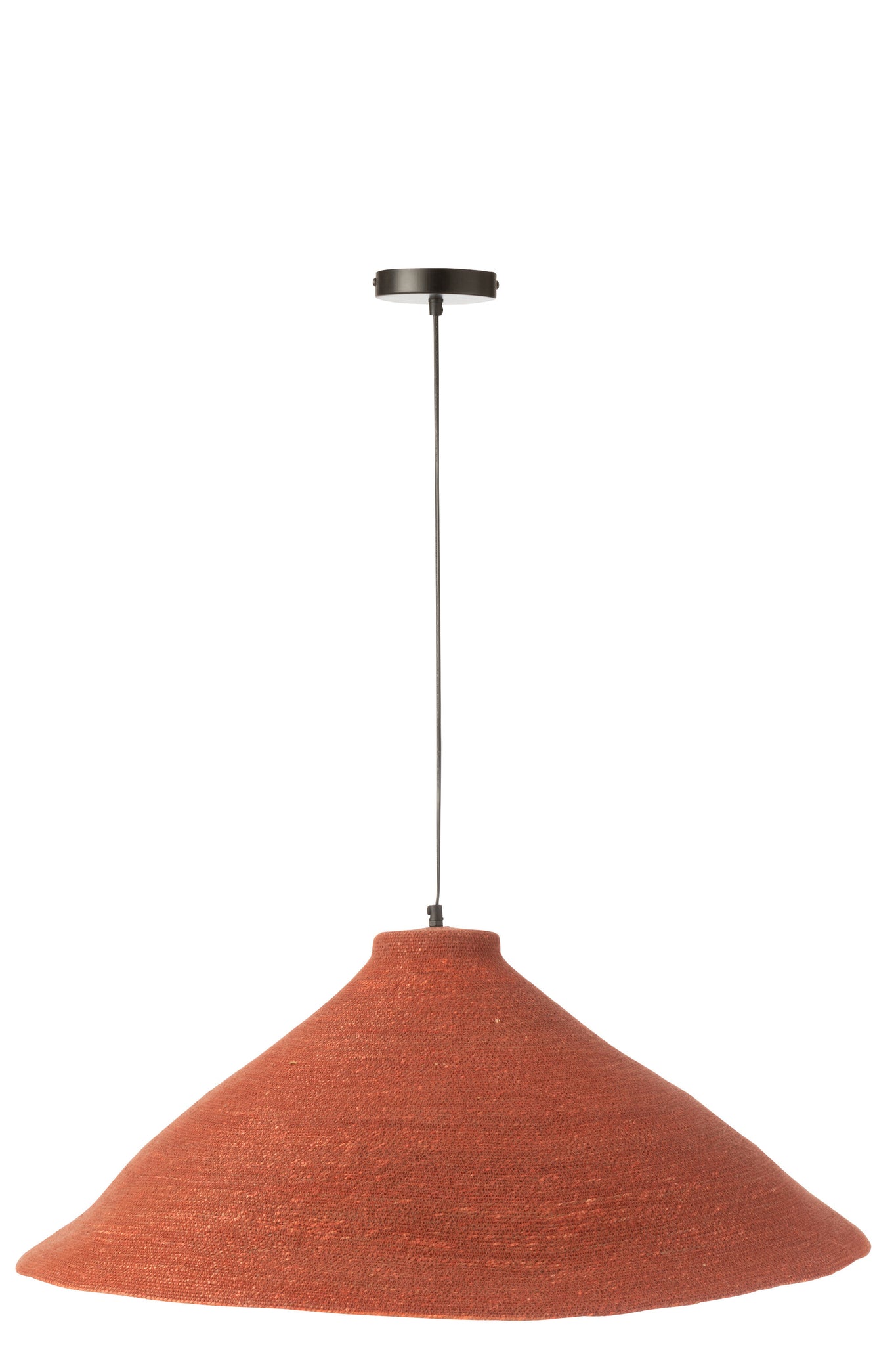 Hanging Lamp Seagrass Terracotta