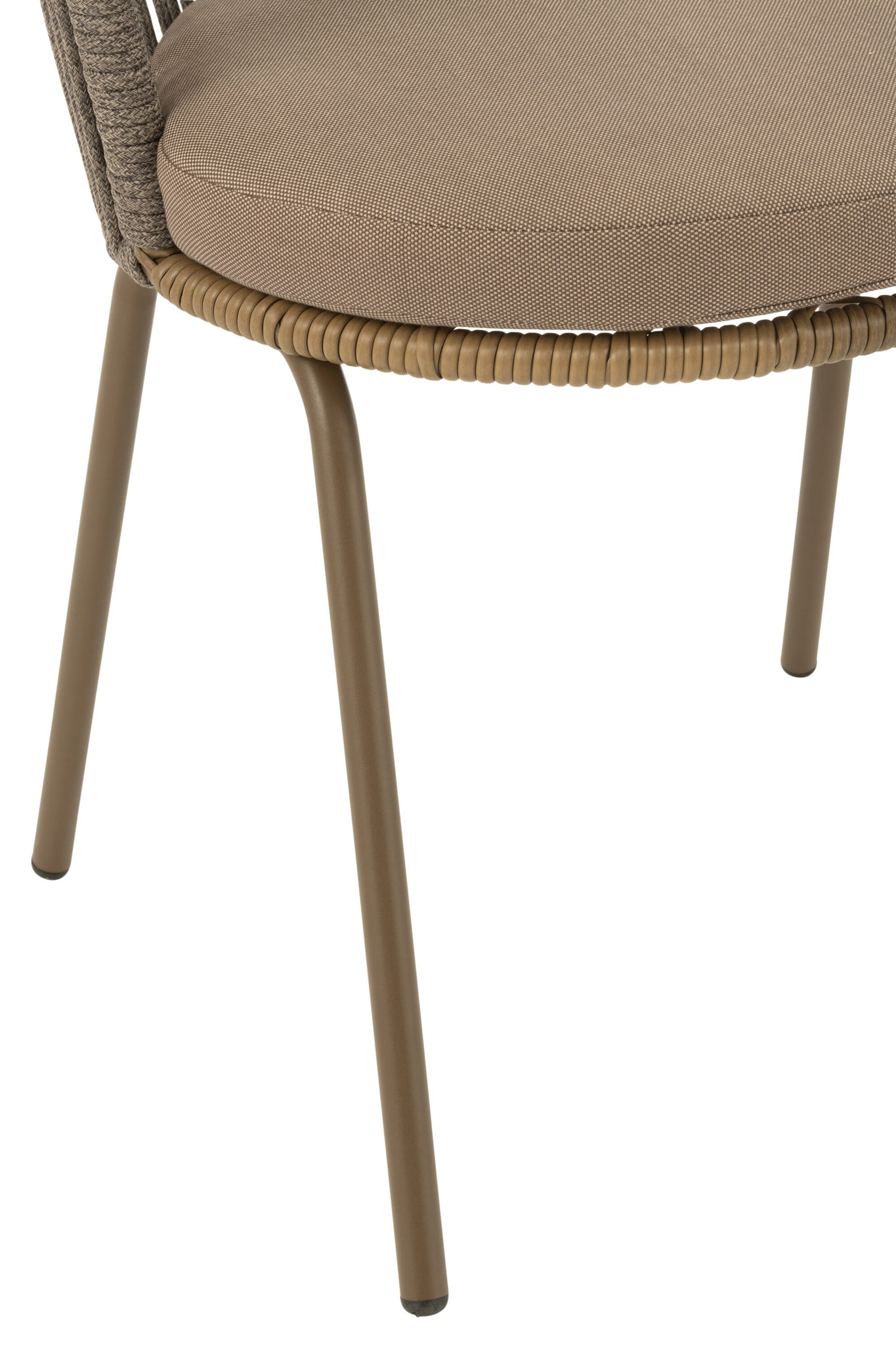 Stuhl Toa Stahl/Seil Braun