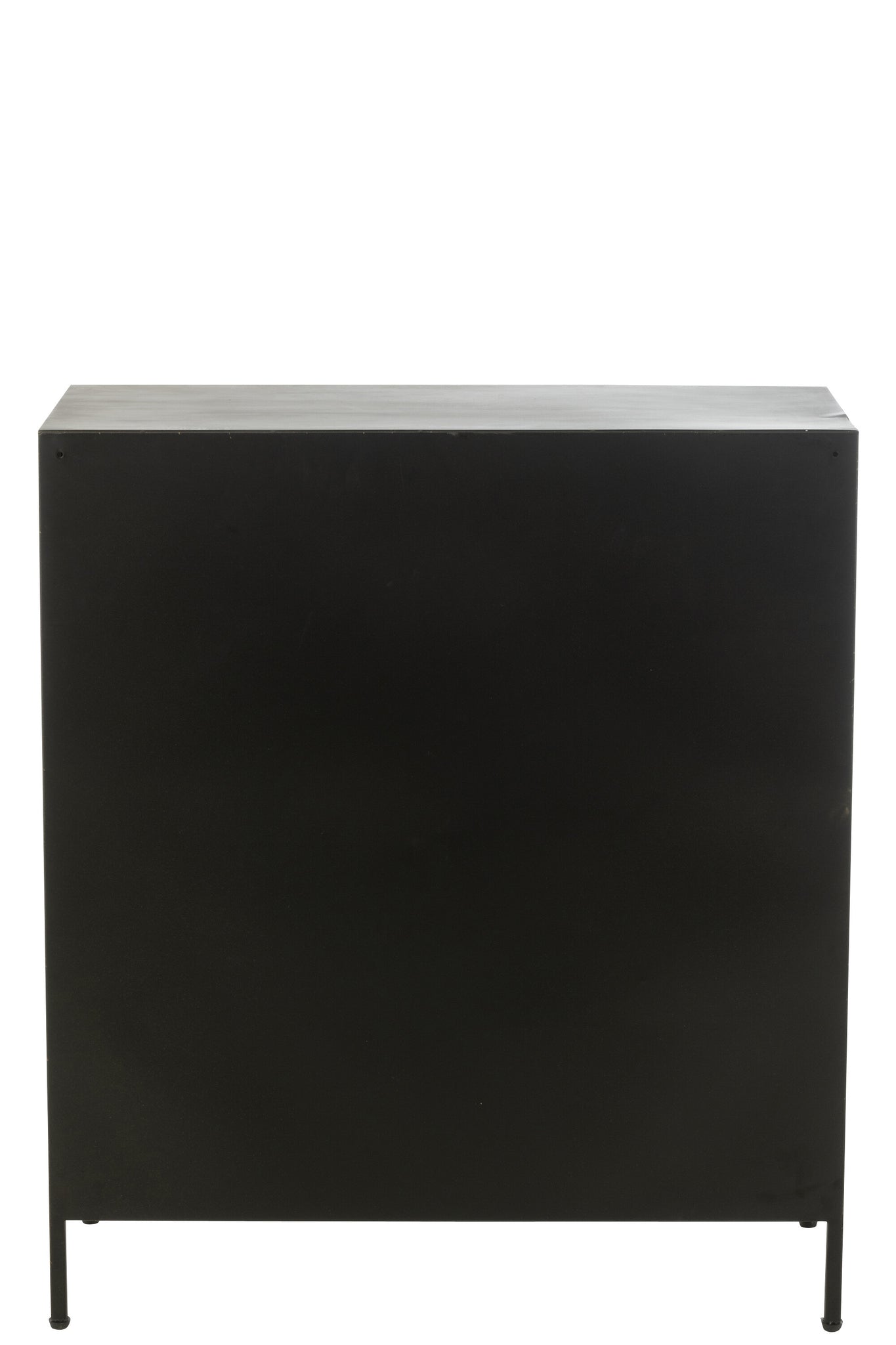 Cupboard 16 Drawers Wood/Metal Brown