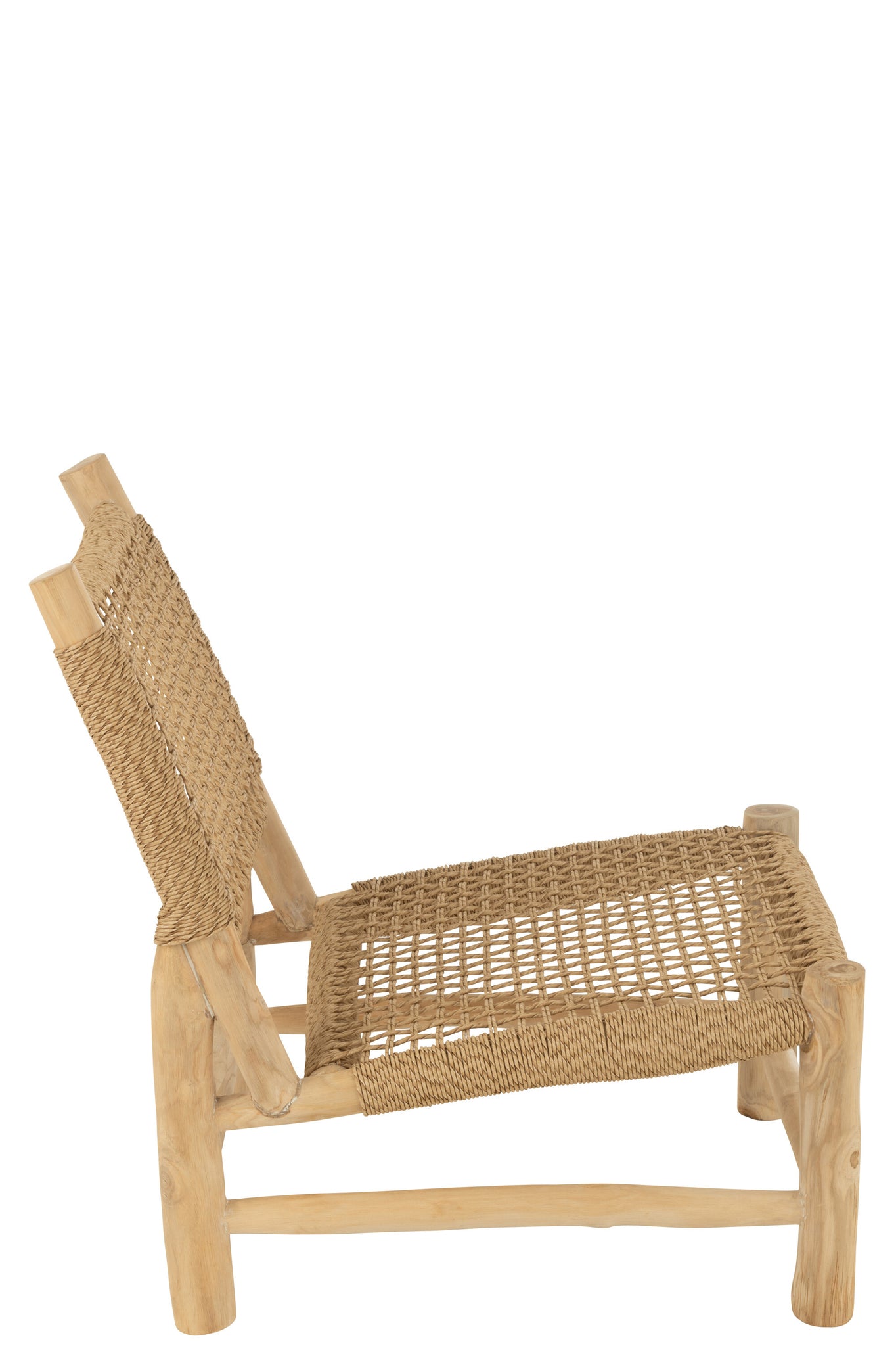 Sofa Vita Teak/Kunststoff Natur