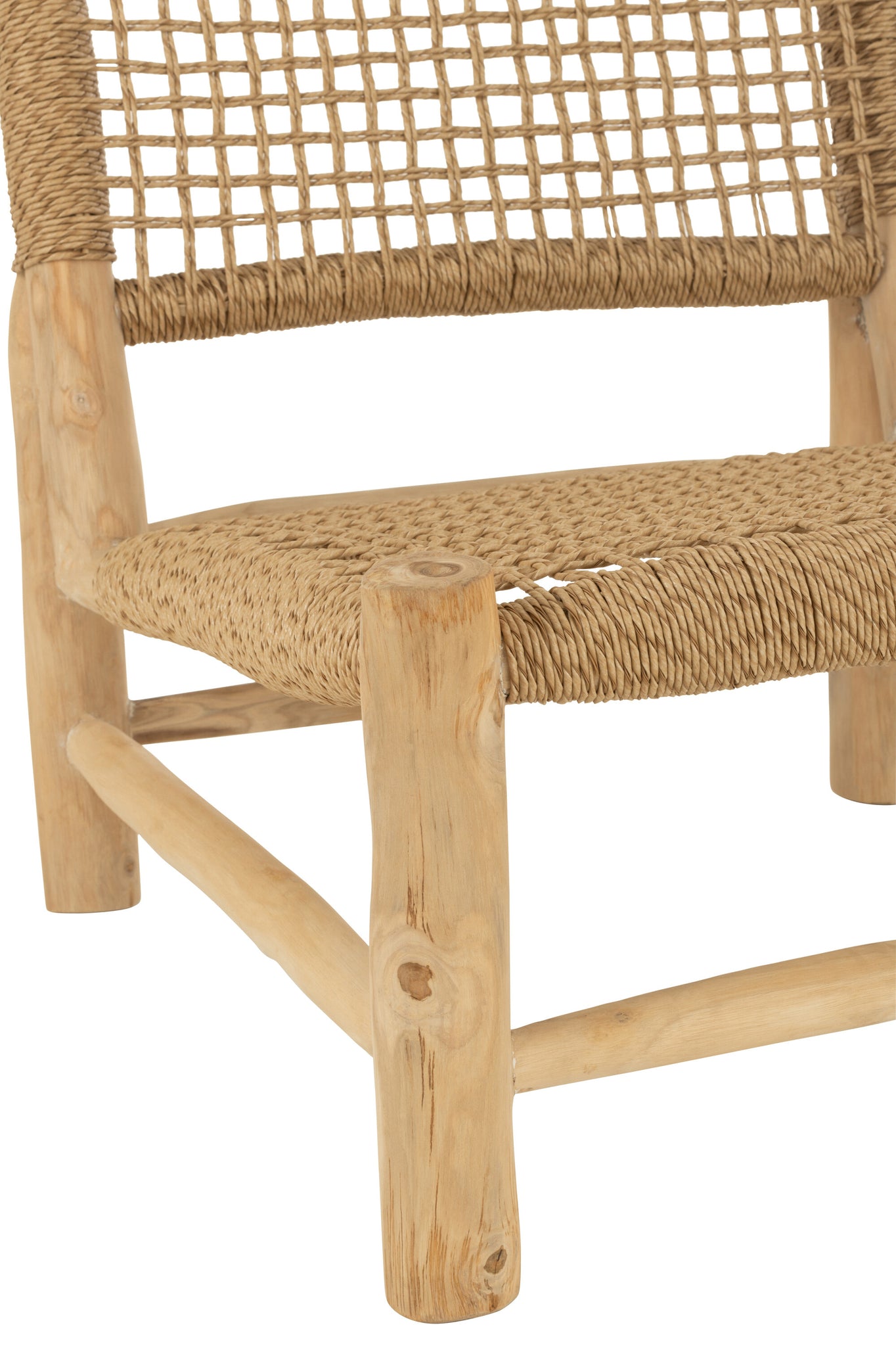 Sofa Vita Teak/Kunststoff Natur