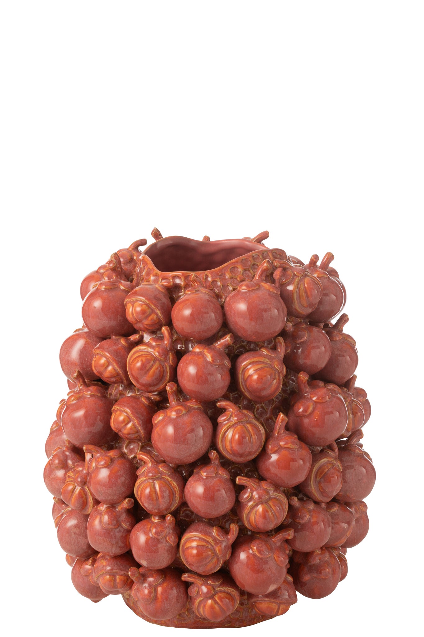 Vase Botanica Ton Kupfer Rose Klein