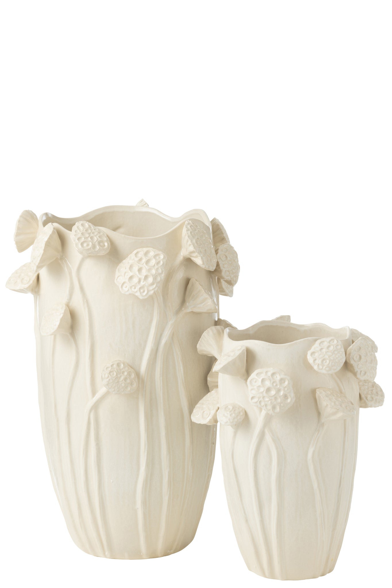 Vase Botanica Lotus Pod Clay Beige Large