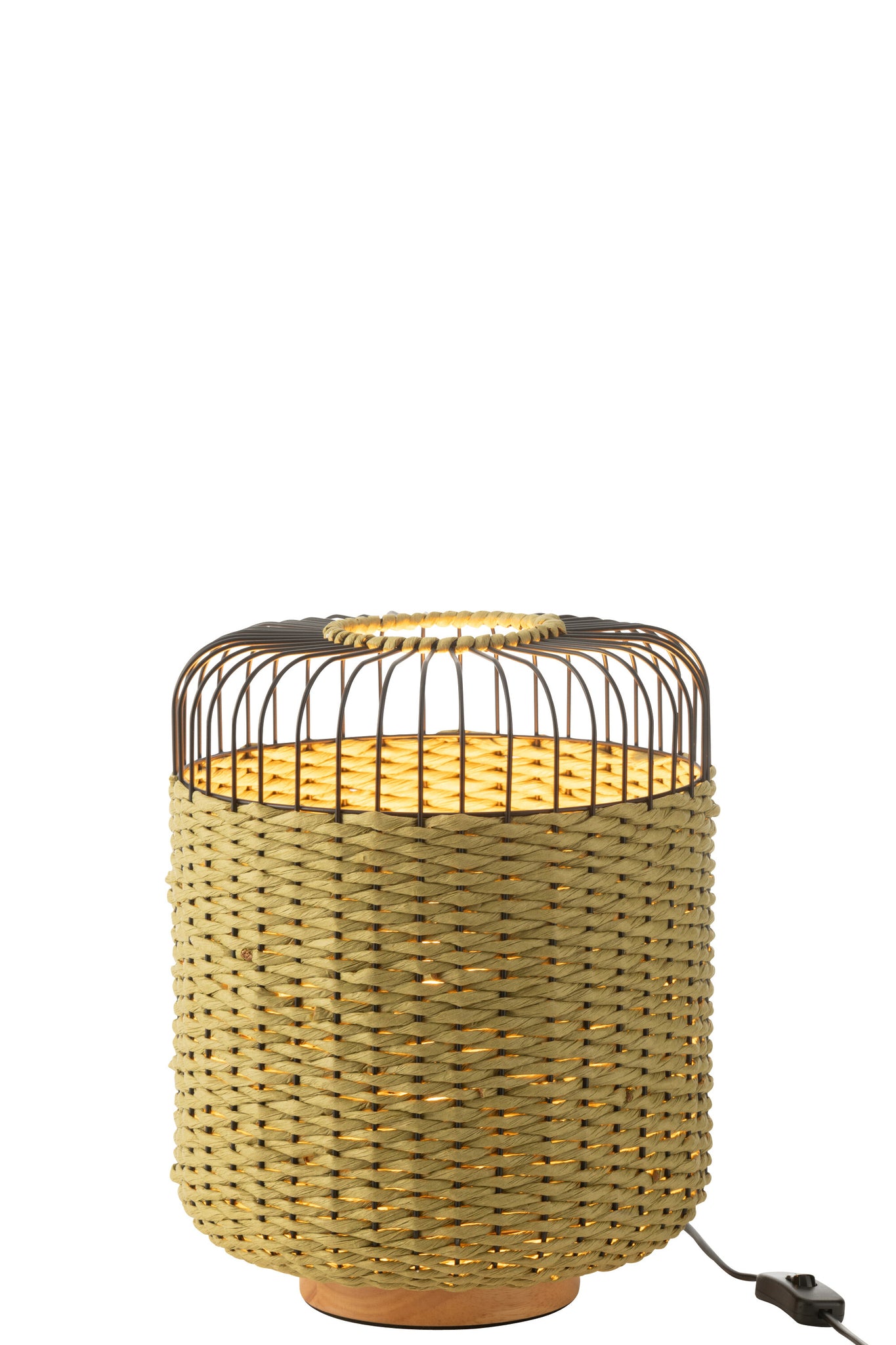 Table Lamp Metal Green